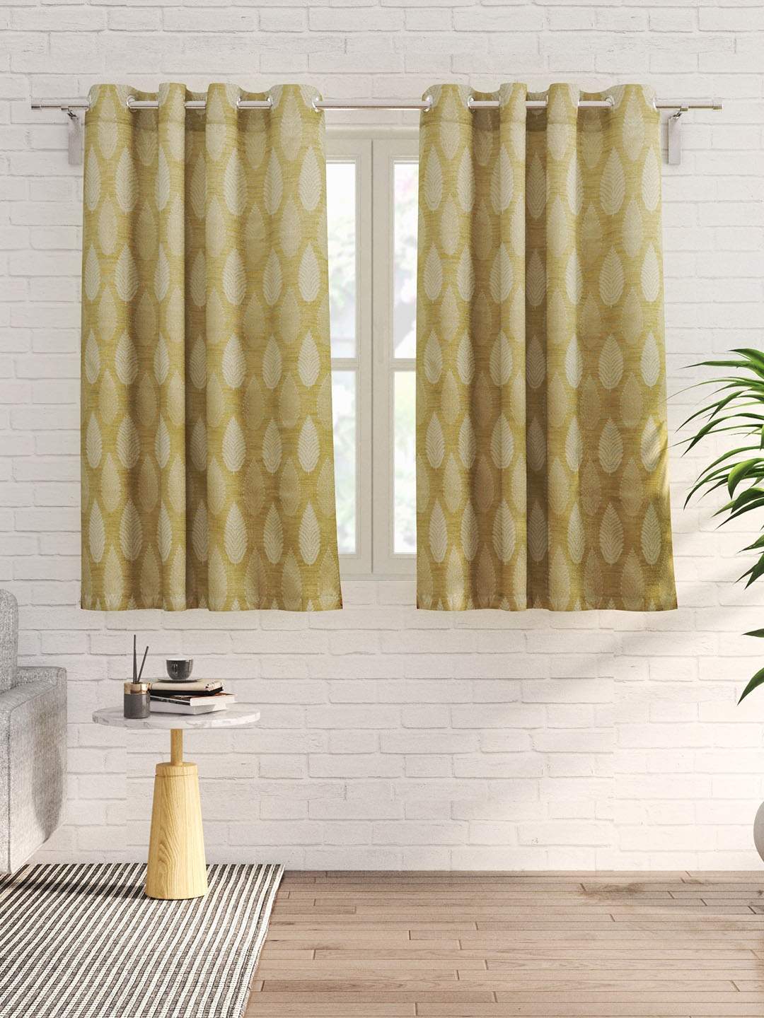Home Centre Morris Green & Off White 2 Pieces Ethnic Motifs Semi-Blackout Window Curtains
Home Centre Morris Green & Off White 2 Pieces Ethnic Motifs Semi-Blackout Window Curtains