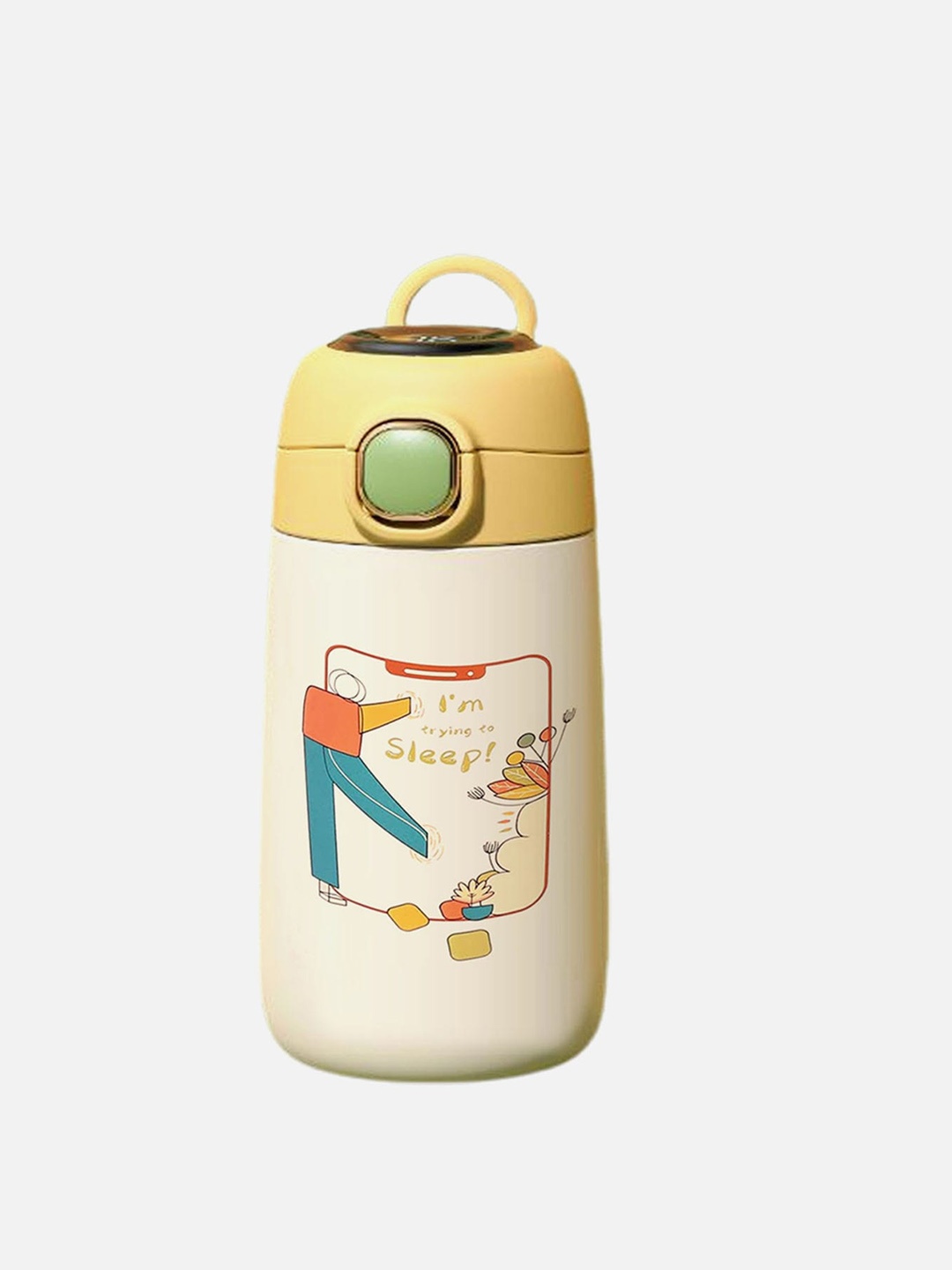 Little Surprise Box LLP Yellow Temprature Control Stainless-Steel Water Bottle 420ml
Little Surprise Box LLP Yellow Temprature Control Stainless-Steel Water Bottle 420ml
