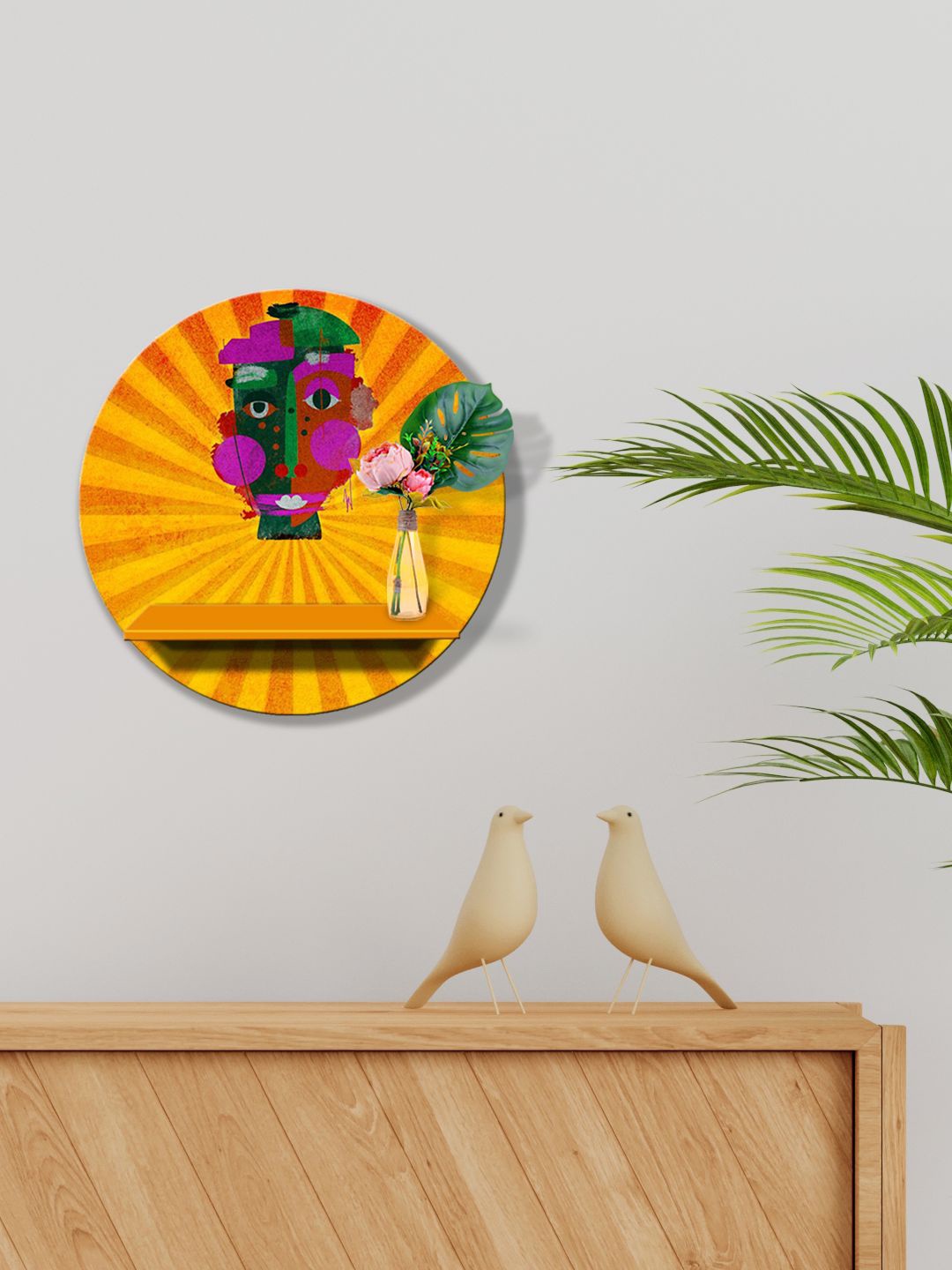 999Store Yellow Abstract Colorful Smear Face MDF Basic Wall Shelf For Storage Wallet Stand
999Store Yellow Abstract Colorful Smear Face MDF Basic Wall Shelf For Storage Wallet Stand