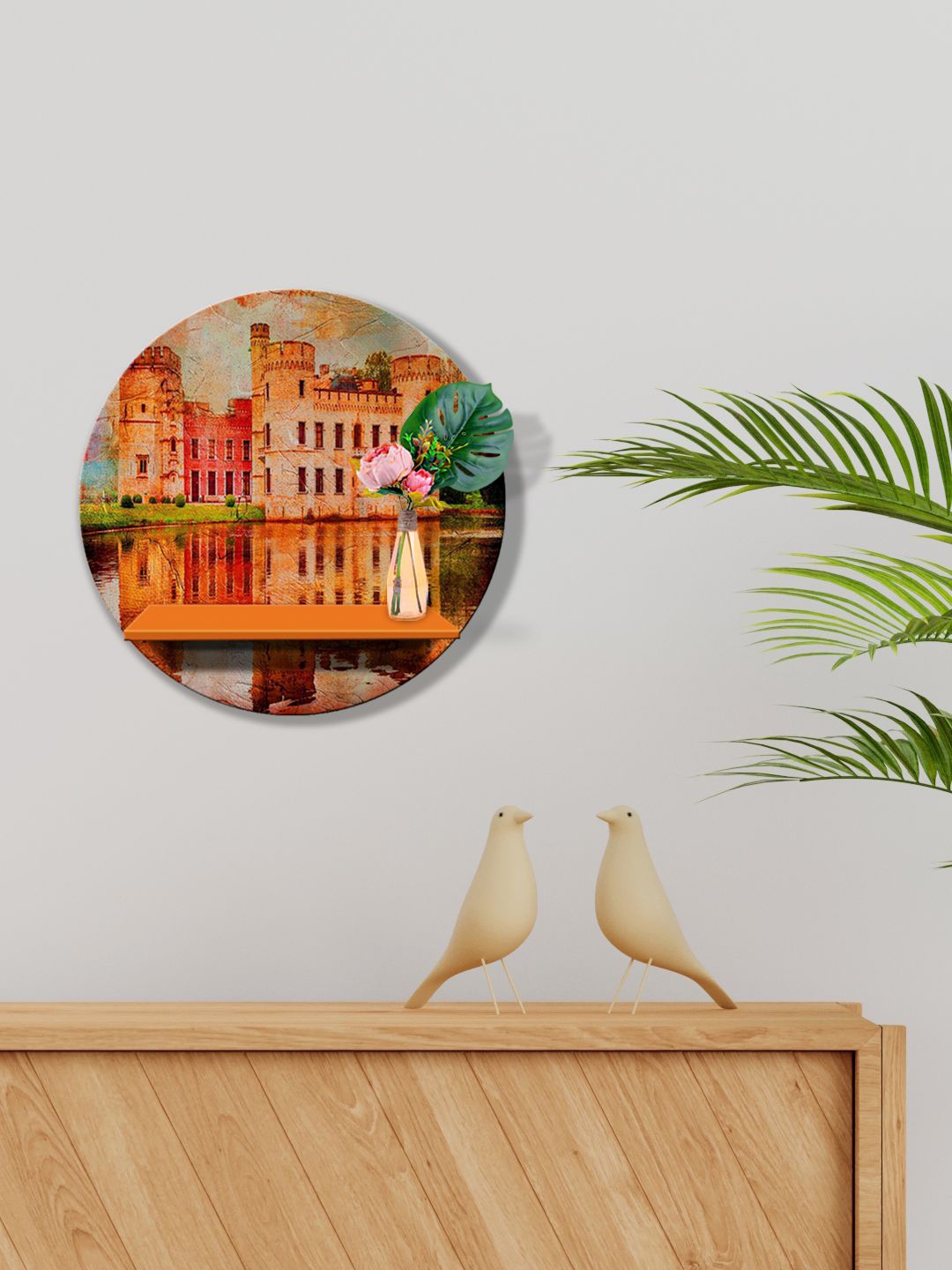 999Store Orange Portrait Botanical Garden MDF Basic Wall Shelf For Storage Wallet Stand
999Store Orange Portrait Botanical Garden MDF Basic Wall Shelf For Storage Wallet Stand