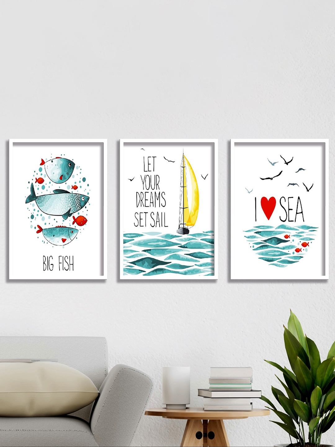 SAF Blue & White 3 Pieces Motivational Quote Printed High Definition Waterproof Wall Art
SAF Blue & White 3 Pieces Motivational Quote Printed High Definition Waterproof Wall Art