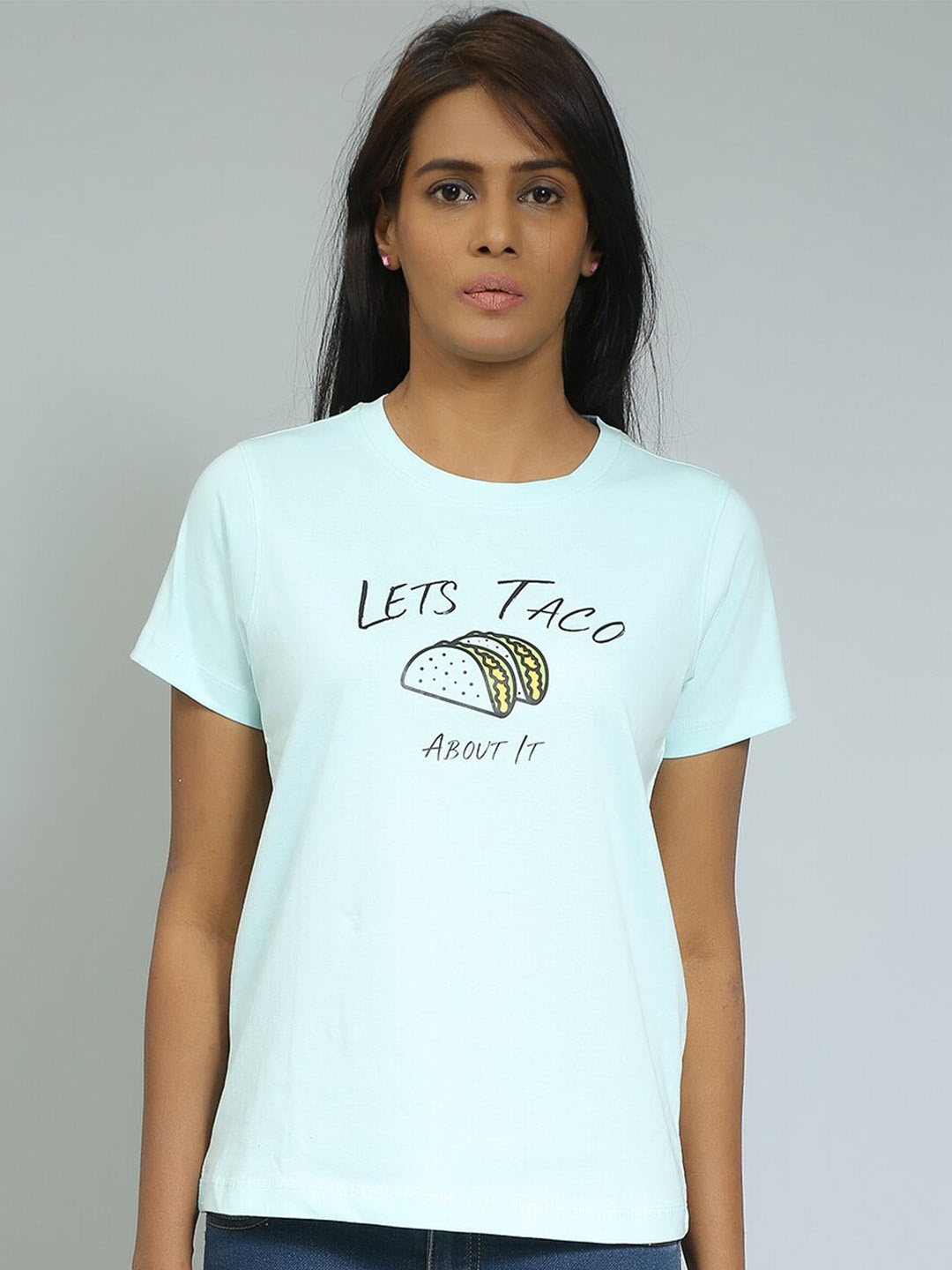 Mast & Harbour Blue Relaxed Fit Conversational Printed Casual Pure Cotton T-shirt
Mast & Harbour Blue Relaxed Fit Conversational Printed Casual Pure Cotton T-shirt