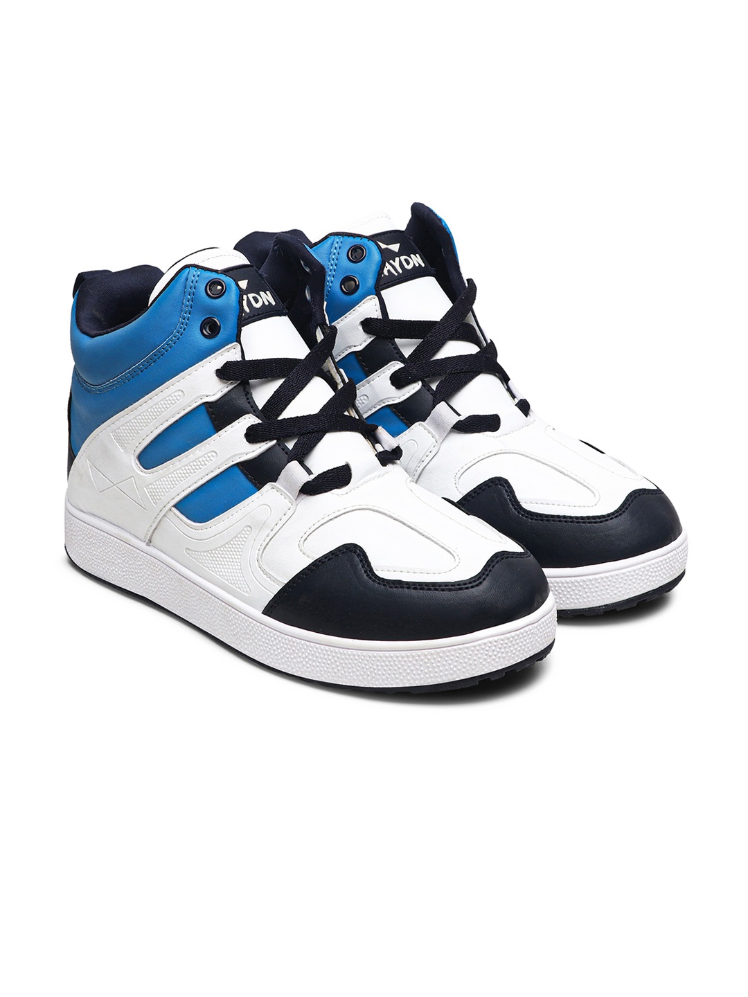 ZAYDN Men Colourblocked Memory Foam Water Repellent Upper Mid-Top Sneakers, White
ZAYDN Men Colourblocked Memory Foam Water Repellent Upper Mid-Top Sneakers, White