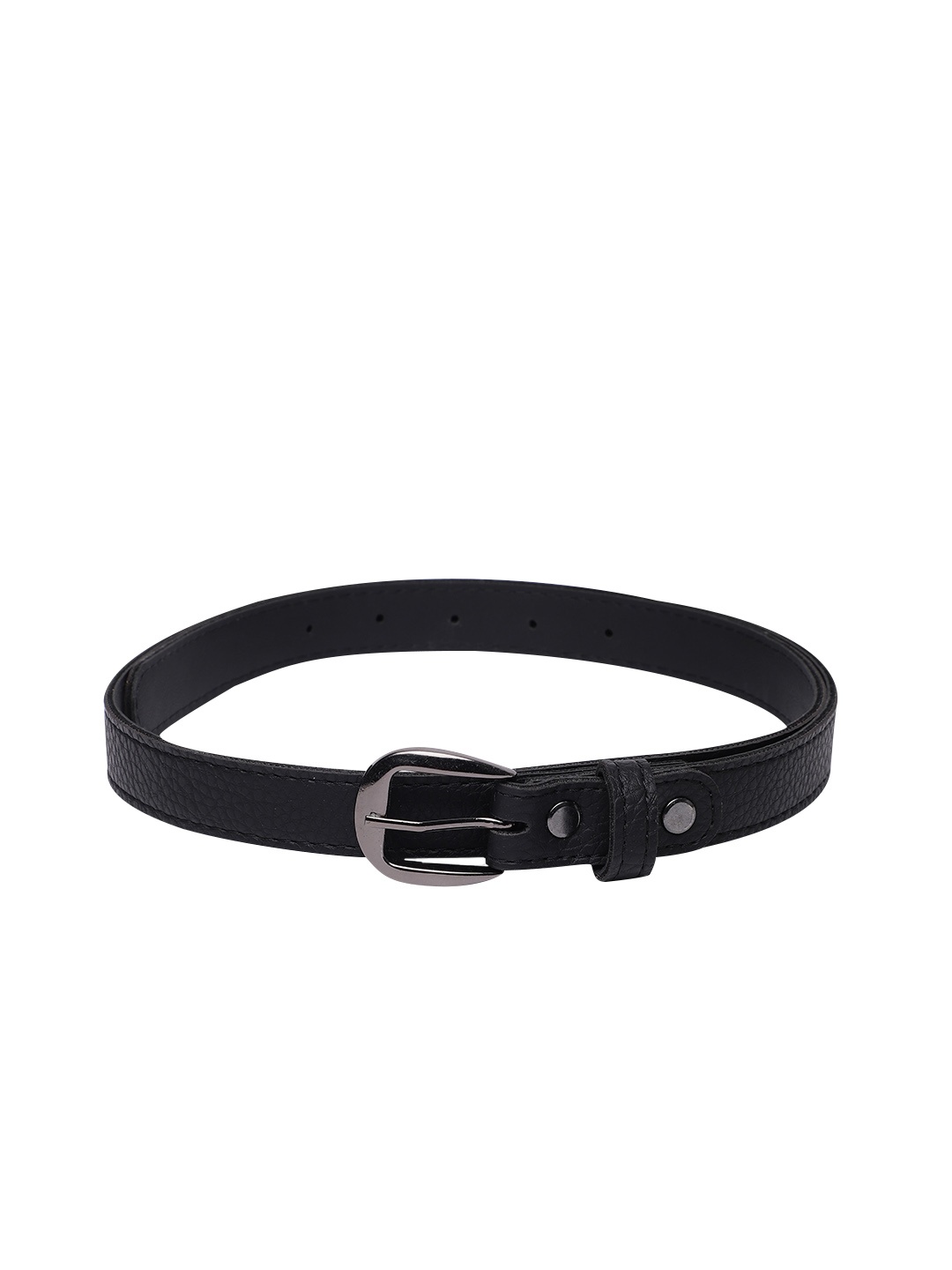 Baggit Women Solid Slim Belt, Black