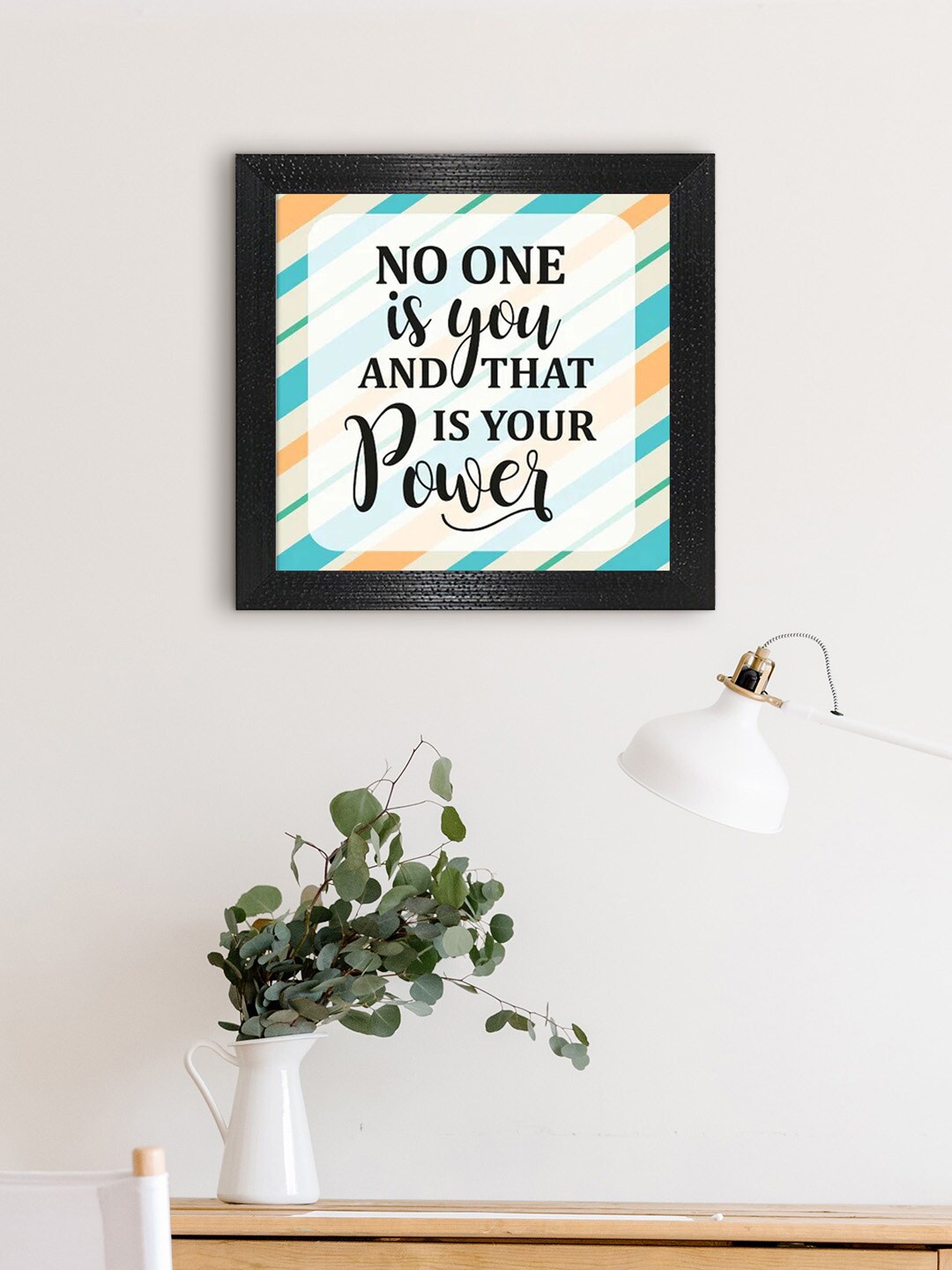 Gallery99 White & Blue No One is Your And That Is Your Power Motivational Quote Wall Art
Gallery99 White & Blue No One is Your And That Is Your Power Motivational Quote Wall Art