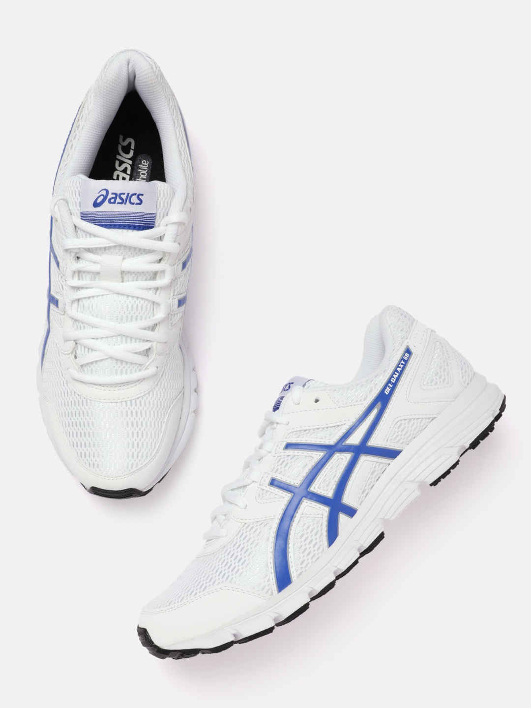 ASICS Men Woven Design Gel-Galaxy 8 B Running Shoes with Brand Logo Detail, White
ASICS Men Woven Design Gel-Galaxy 8 B Running Shoes with Brand Logo Detail, White