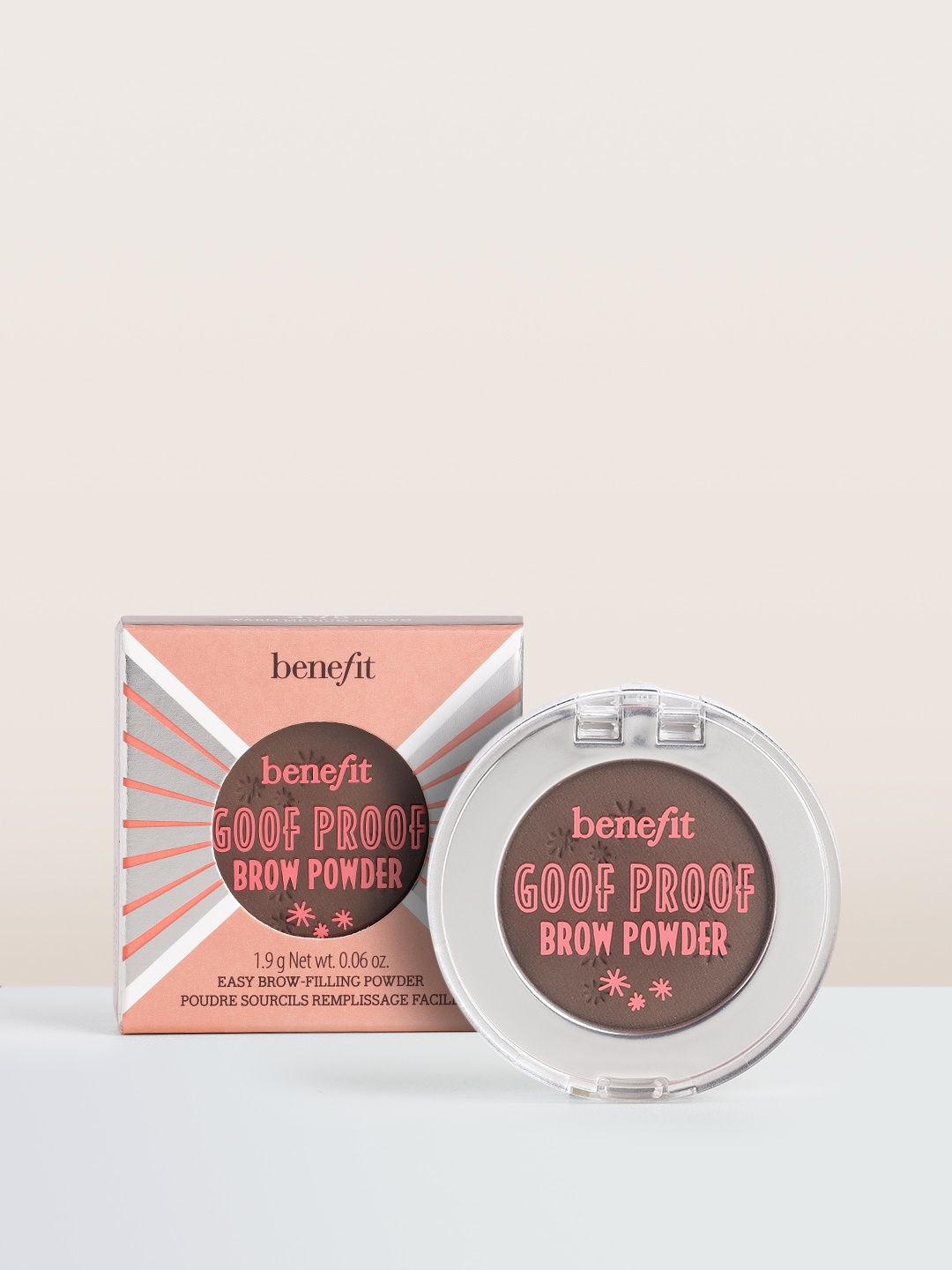 Benefit Cosmetics Goof Proof Easy Waterproof Brow-Filling Powder 1.9g - Cool Soft Black 6
Benefit Cosmetics Goof Proof Easy Waterproof Brow-Filling Powder 1.9g - Cool Soft Black 6