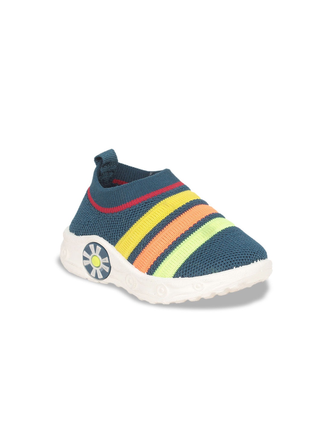 Lil Lollipop Infants Kids Striped Contrast Sole Musical Chu Chu Slip-On Sneakers, Navy blue
Lil Lollipop Infants Kids Striped Contrast Sole Musical Chu Chu Slip-On Sneakers, Navy blue