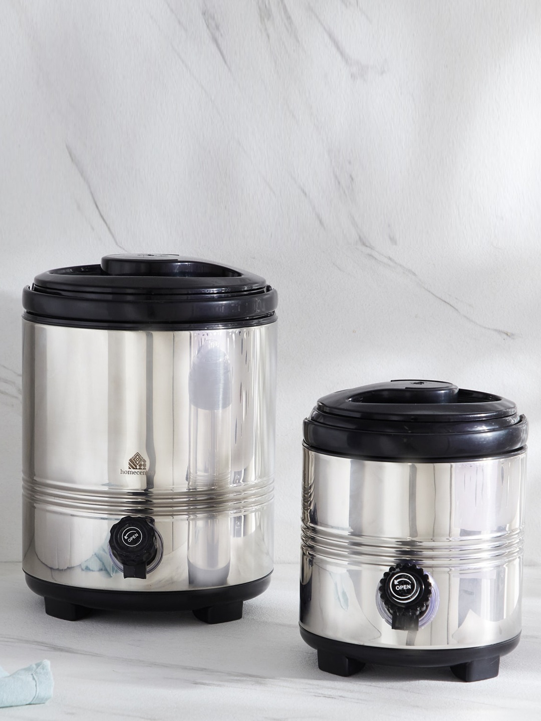 Home Centre Silver-Toned Infinity Yukon Stainless Steel Cylindrical Water Dispenser
Home Centre Silver-Toned Infinity Yukon Stainless Steel Cylindrical Water Dispenser