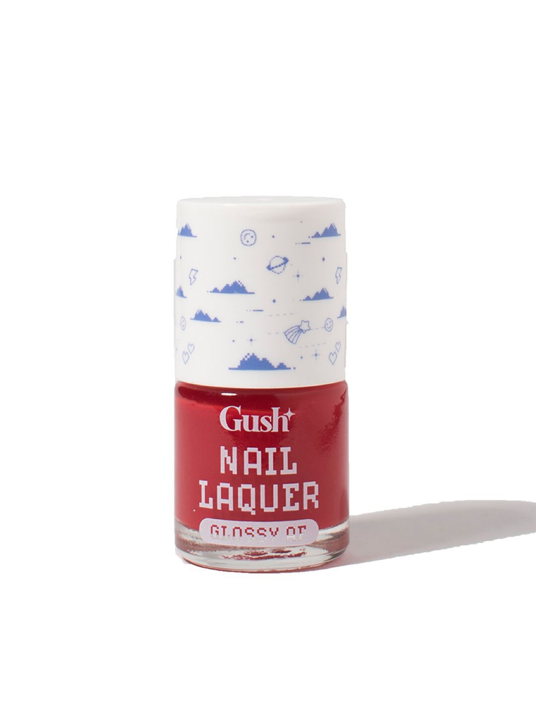 Gush Beauty Intense Colour Pay-Off Glossy AF Nail Lacquer 7ml - Peppermint Swirl, Red
Gush Beauty Intense Colour Pay-Off Glossy AF Nail Lacquer 7ml - Peppermint Swirl, Red