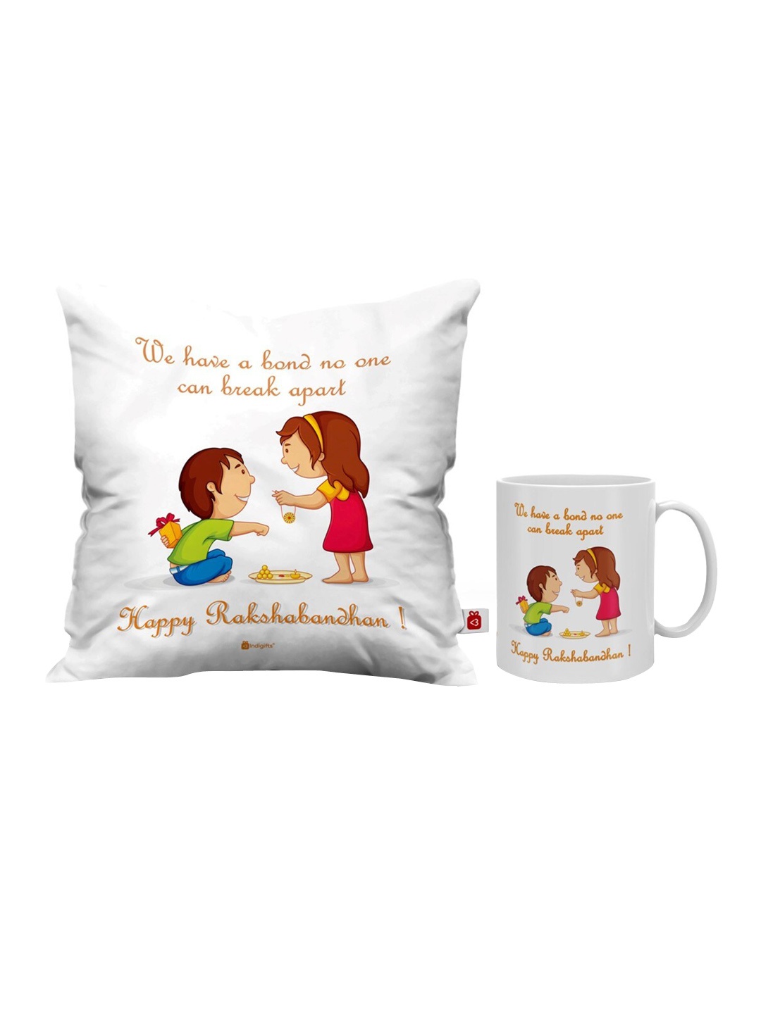 Indigifts Printed White Pre-Filled Cushion with Filler and Ceramic Mug Home Gift Sets
Indigifts Printed White Pre-Filled Cushion with Filler and Ceramic Mug Home Gift Sets