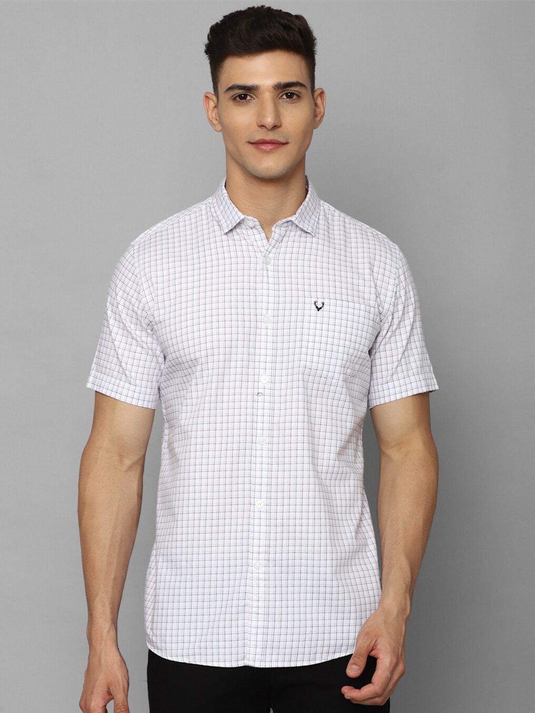 Allen Solly Sport Slim Fit Grid Tattersall Checks Cotton Checked Casual Shirt, White
Allen Solly Sport Slim Fit Grid Tattersall Checks Cotton Checked Casual Shirt, White