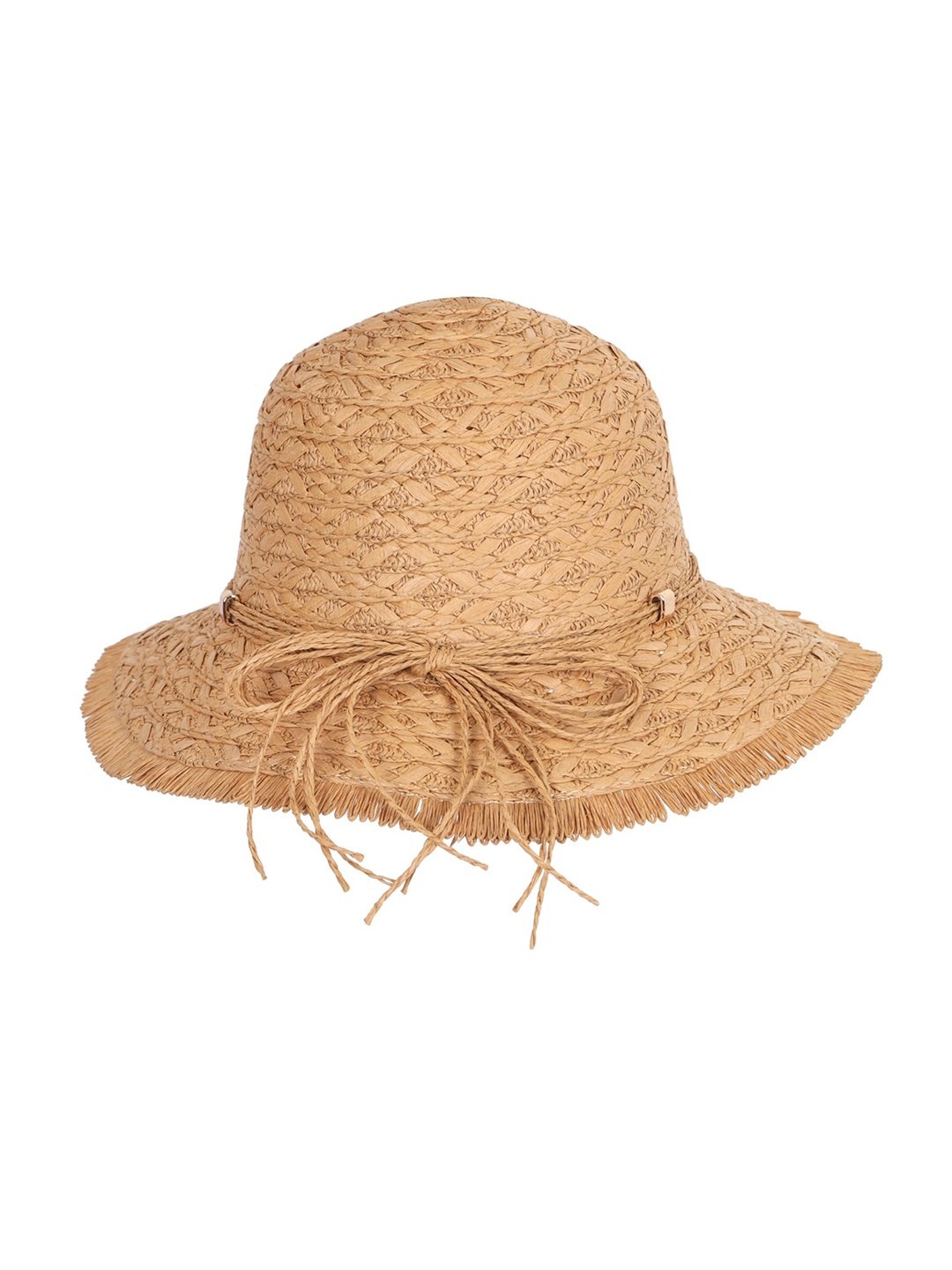 FabSeasons Straw Sun Hat, Brown