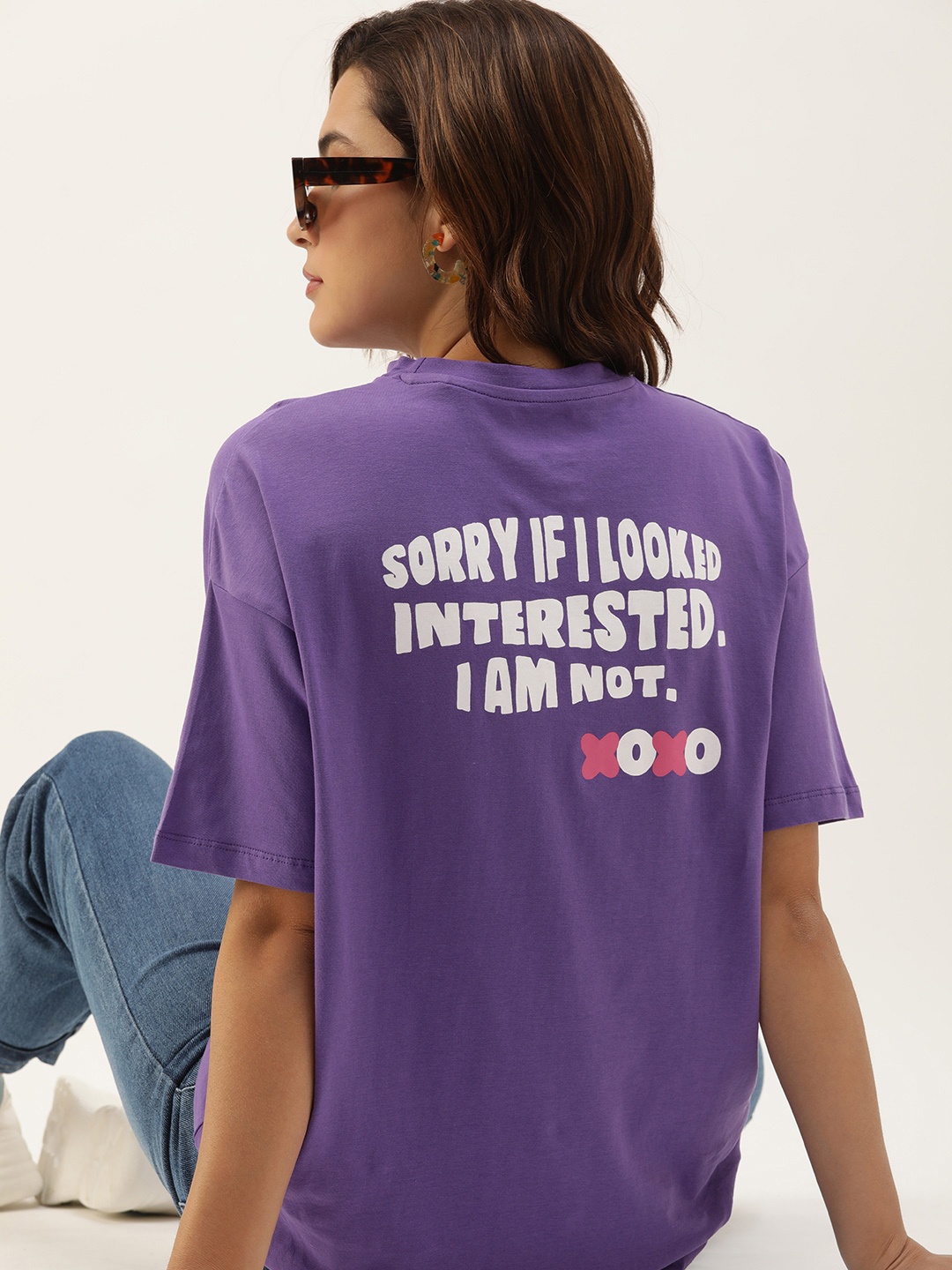 Kook N Keech Typography Printed Drop-Shoulder Sleeves Pure Cotton Oversized T-shirt, Purple
Kook N Keech Typography Printed Drop-Shoulder Sleeves Pure Cotton Oversized T-shirt, Purple