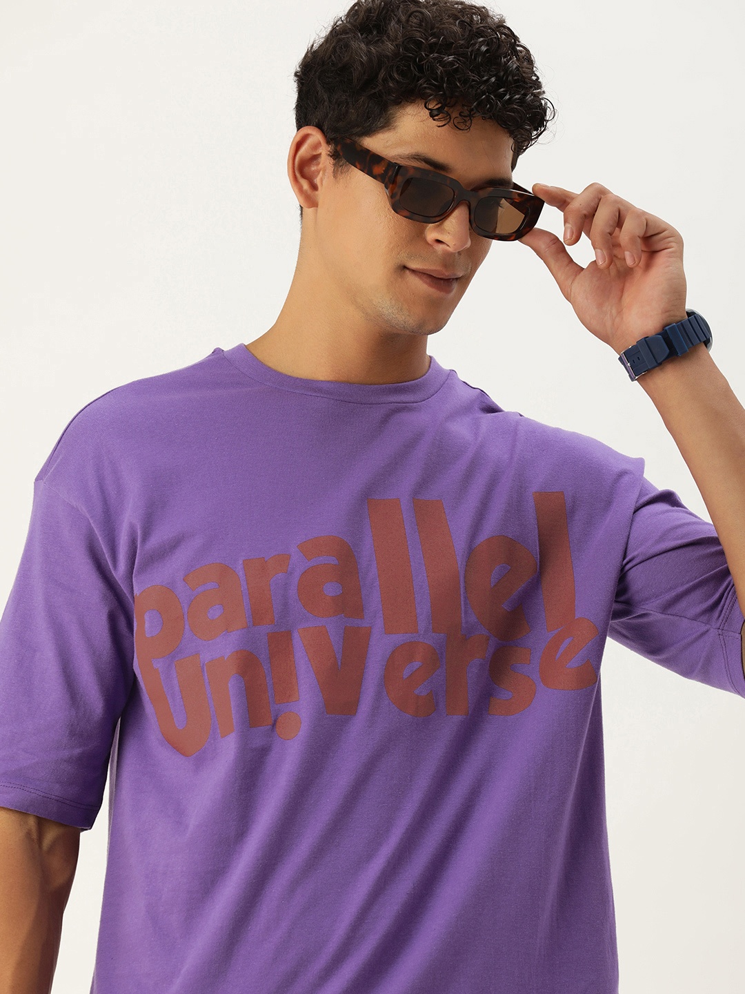 Kook N Keech Typography Printed Drop-Shoulder Sleeves Pure Cotton Oversized T-shirt, Purple
Kook N Keech Typography Printed Drop-Shoulder Sleeves Pure Cotton Oversized T-shirt, Purple