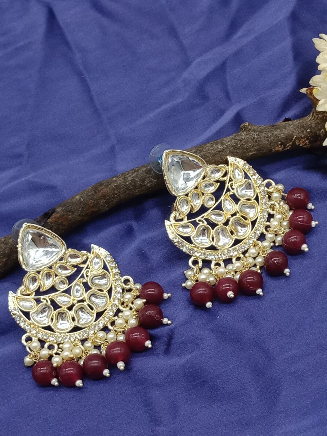 AASHISH IMITATION Contemporary Drop Earrings, Red
AASHISH IMITATION Contemporary Drop Earrings, Red