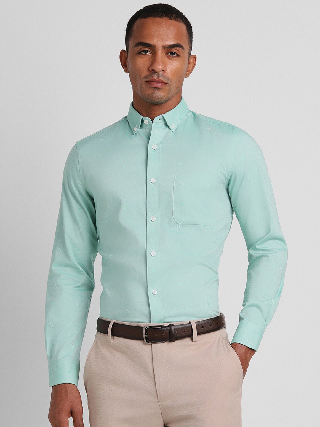Peter England Elite Slim Fit Button-Down Collar Opaque Pure Cotton Formal Shirt, Blue
Peter England Elite Slim Fit Button-Down Collar Opaque Pure Cotton Formal Shirt, Blue