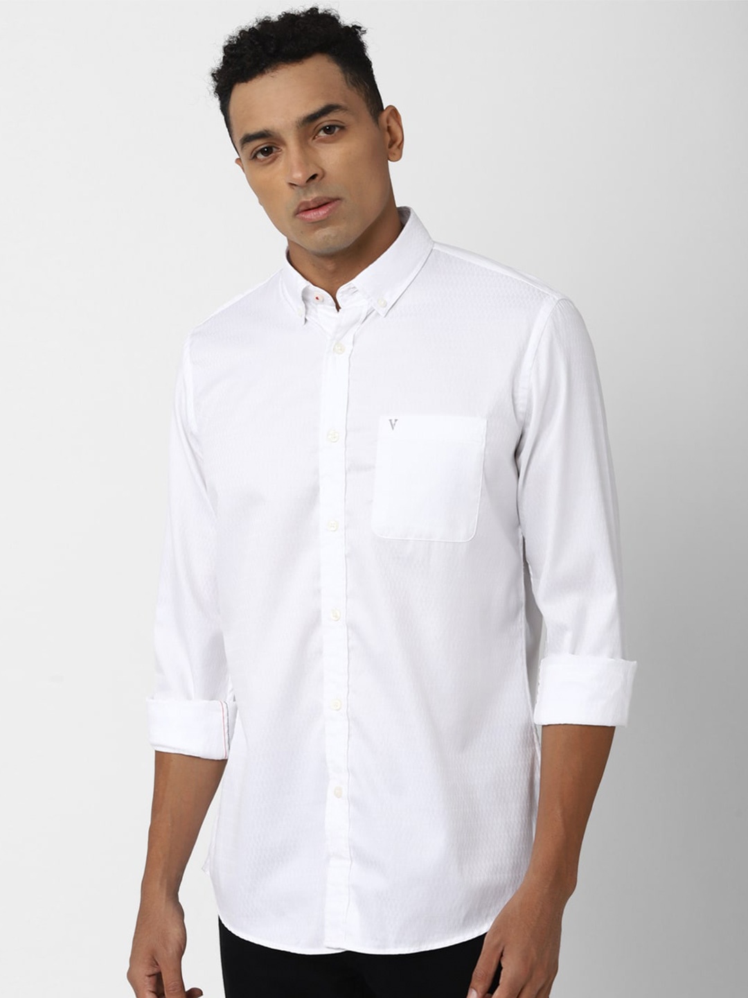 Van Heusen Sport Slim Fit Self Deisgn Button-Down Collar Pure Cotton Casual Shirt, White
Van Heusen Sport Slim Fit Self Deisgn Button-Down Collar Pure Cotton Casual Shirt, White
