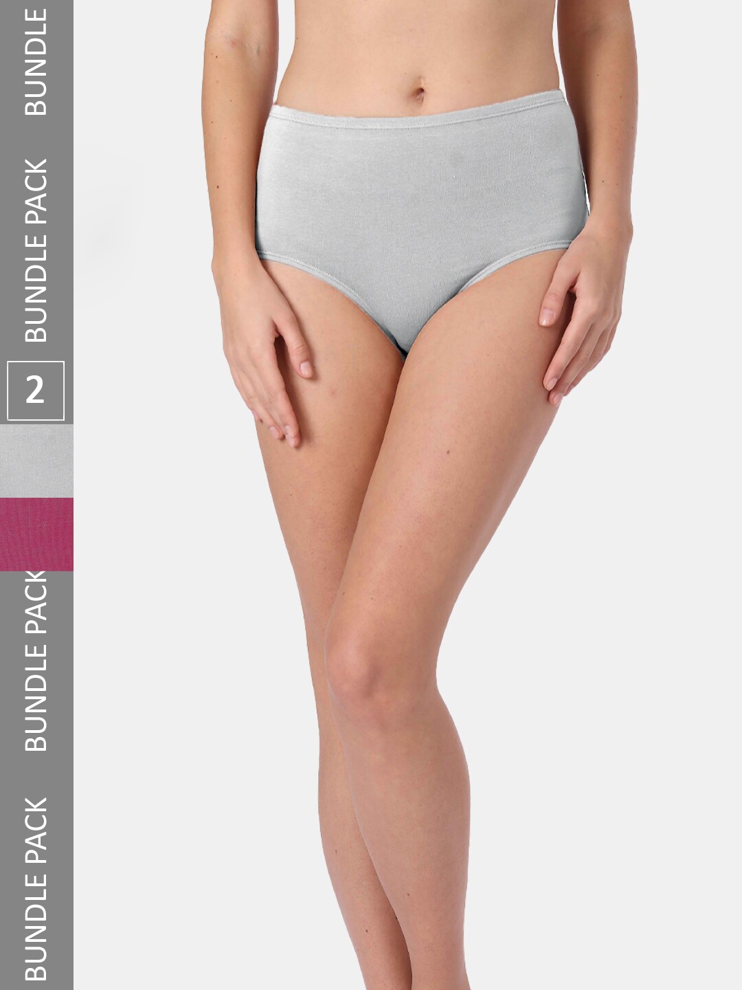 Candour London Pack Of 2 Anti-Microbial Odour Free Cotton Hipster Briefs P503-BI, Pink
Candour London Pack Of 2 Anti-Microbial Odour Free Cotton Hipster Briefs P503-BI, Pink