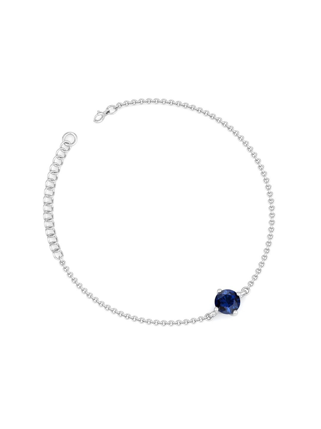 Inddus Jewels Rhodium-Plated CZ-Studded Circular shaped Adjustable Link Bracelet, Silver
Inddus Jewels Rhodium-Plated CZ-Studded Circular shaped Adjustable Link Bracelet, Silver