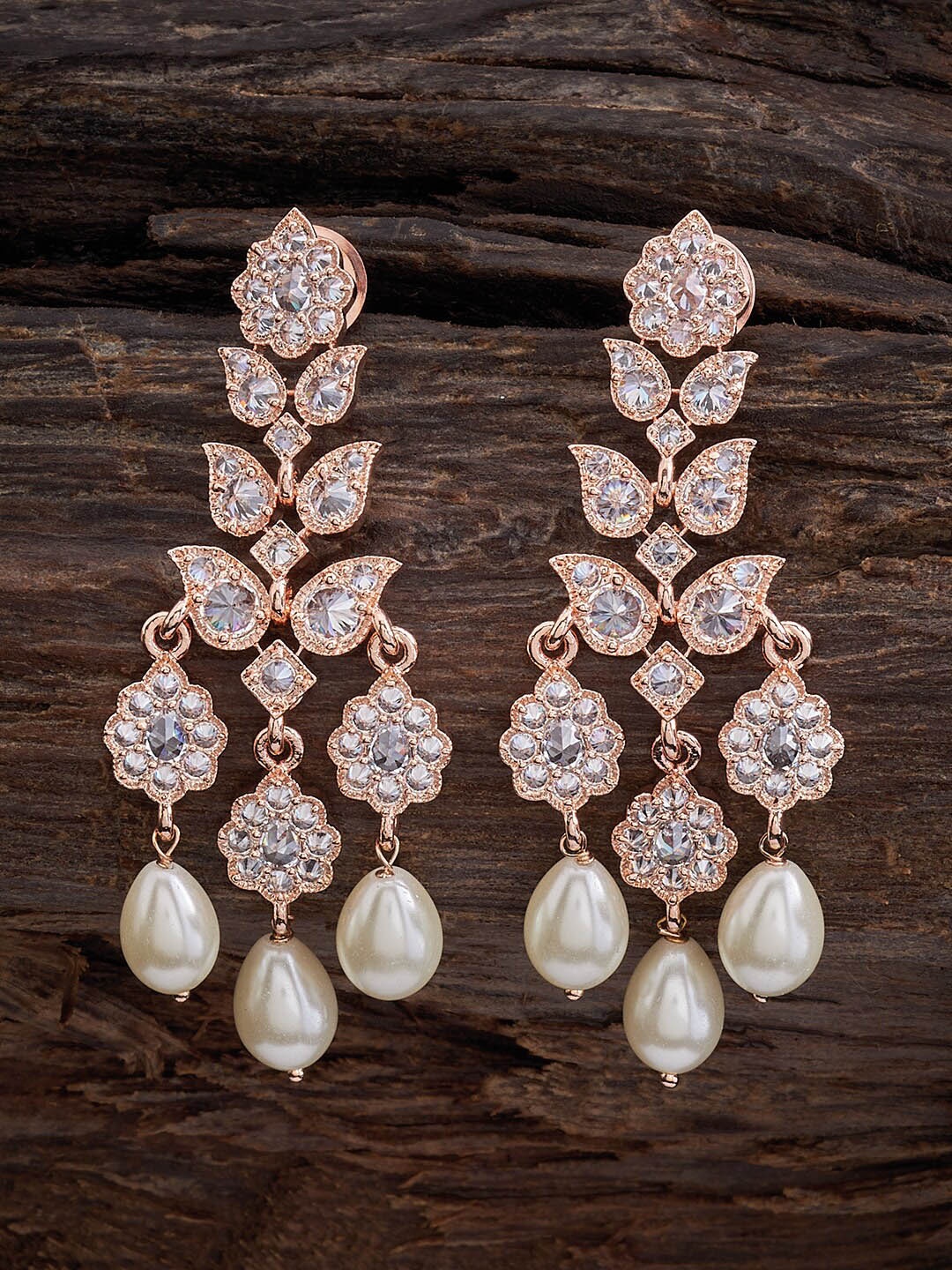 Kushal's Fashion Jewellery Rose Gold Plated Cubic Zirconia Classic Drops Earrings, White
Kushal's Fashion Jewellery Rose Gold Plated Cubic Zirconia Classic Drops Earrings, White