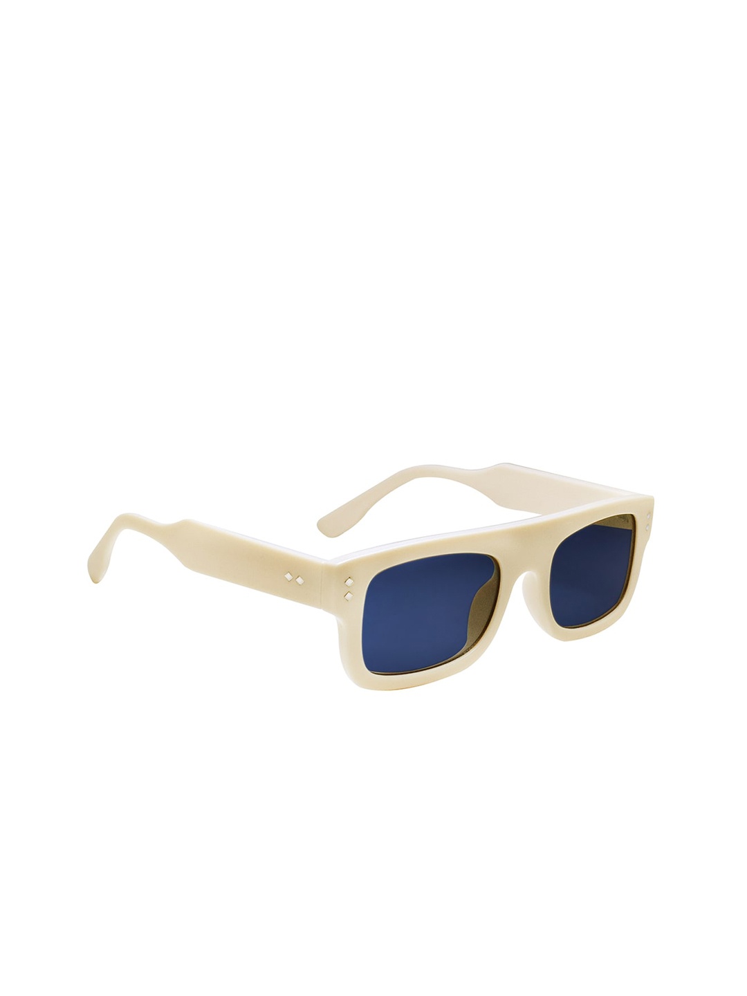 Peter Jones Eyewear Women Black Lens & White Square Sunglasses with UV Protected Lens
Peter Jones Eyewear Women Black Lens & White Square Sunglasses with UV Protected Lens
