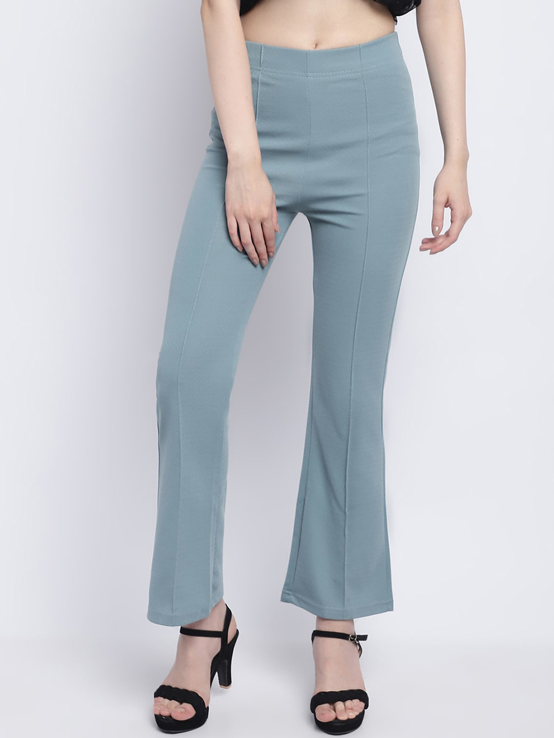SILVERFLY Women Relaxed Straight Leg Fit High-Rise Easy Wash Bootcut Trousers, Sea green
SILVERFLY Women Relaxed Straight Leg Fit High-Rise Easy Wash Bootcut Trousers, Sea green