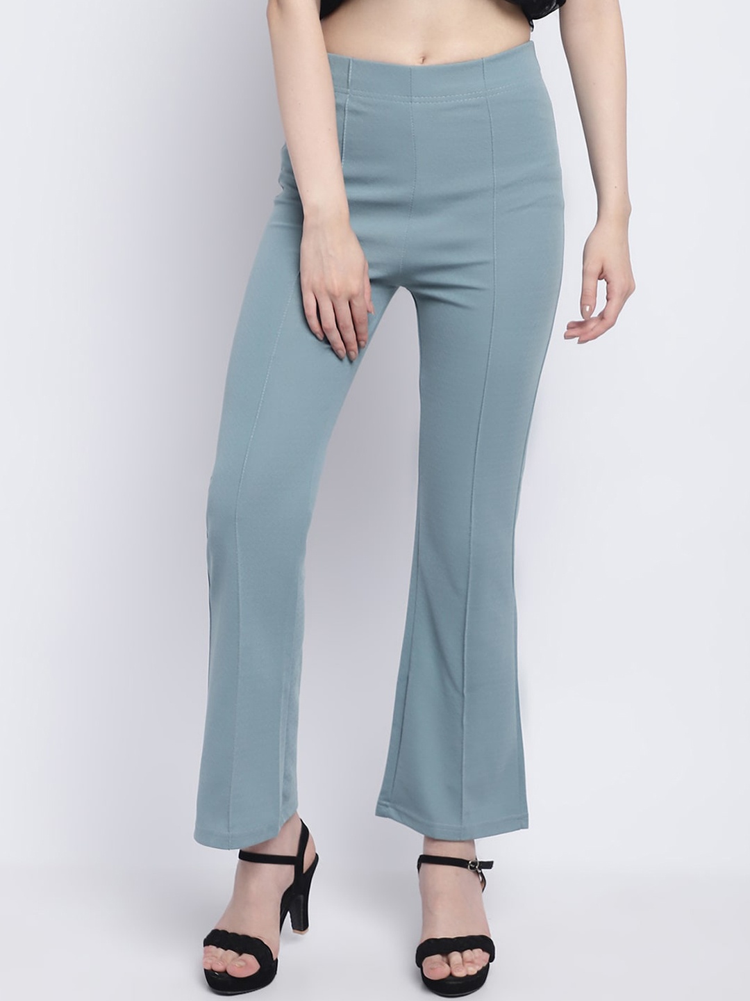 SILVERFLY Women Relaxed Straight Leg Straight Fit High-Rise Easy Wash Trousers, Sea green
SILVERFLY Women Relaxed Straight Leg Straight Fit High-Rise Easy Wash Trousers, Sea green