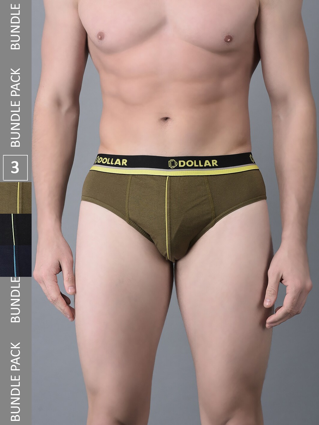 Dollar Bigboss Men Pack of 3 Super Combed Cotton Brief MBBR-12-GLOBF-PO3-CO2, Black
Dollar Bigboss Men Pack of 3 Super Combed Cotton Brief MBBR-12-GLOBF-PO3-CO2, Black
