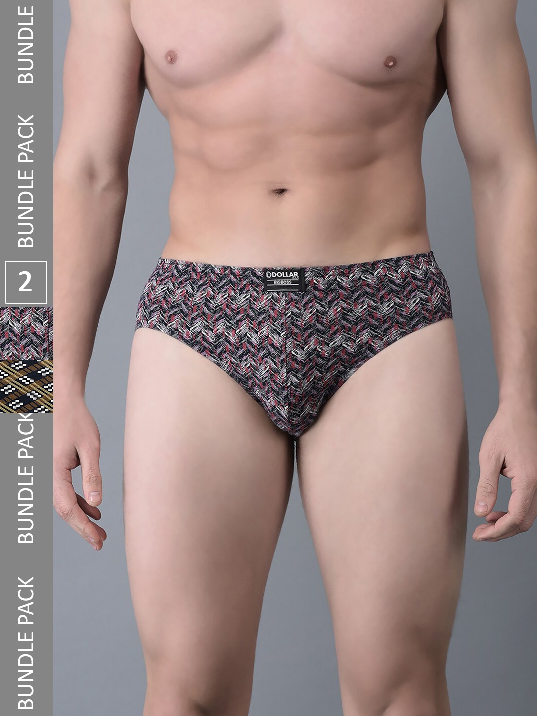 Dollar Bigboss Men Pack Of 2 Assorted Cotton Basic Briefs MBBR-09-CZYBRF-PO2-CO2
Dollar Bigboss Men Pack Of 2 Assorted Cotton Basic Briefs MBBR-09-CZYBRF-PO2-CO2