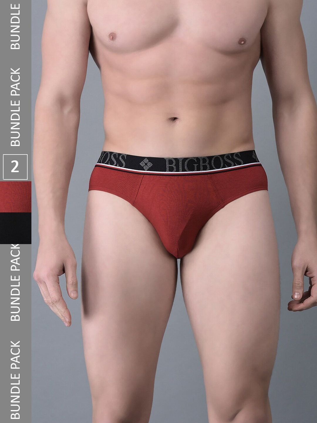 Dollar Bigboss Men Pack Of 2 Assorted Anti Odour Cotton Basic Briefs MJBR-09-MBLIO-PO2-CO2
Dollar Bigboss Men Pack Of 2 Assorted Anti Odour Cotton Basic Briefs MJBR-09-MBLIO-PO2-CO2