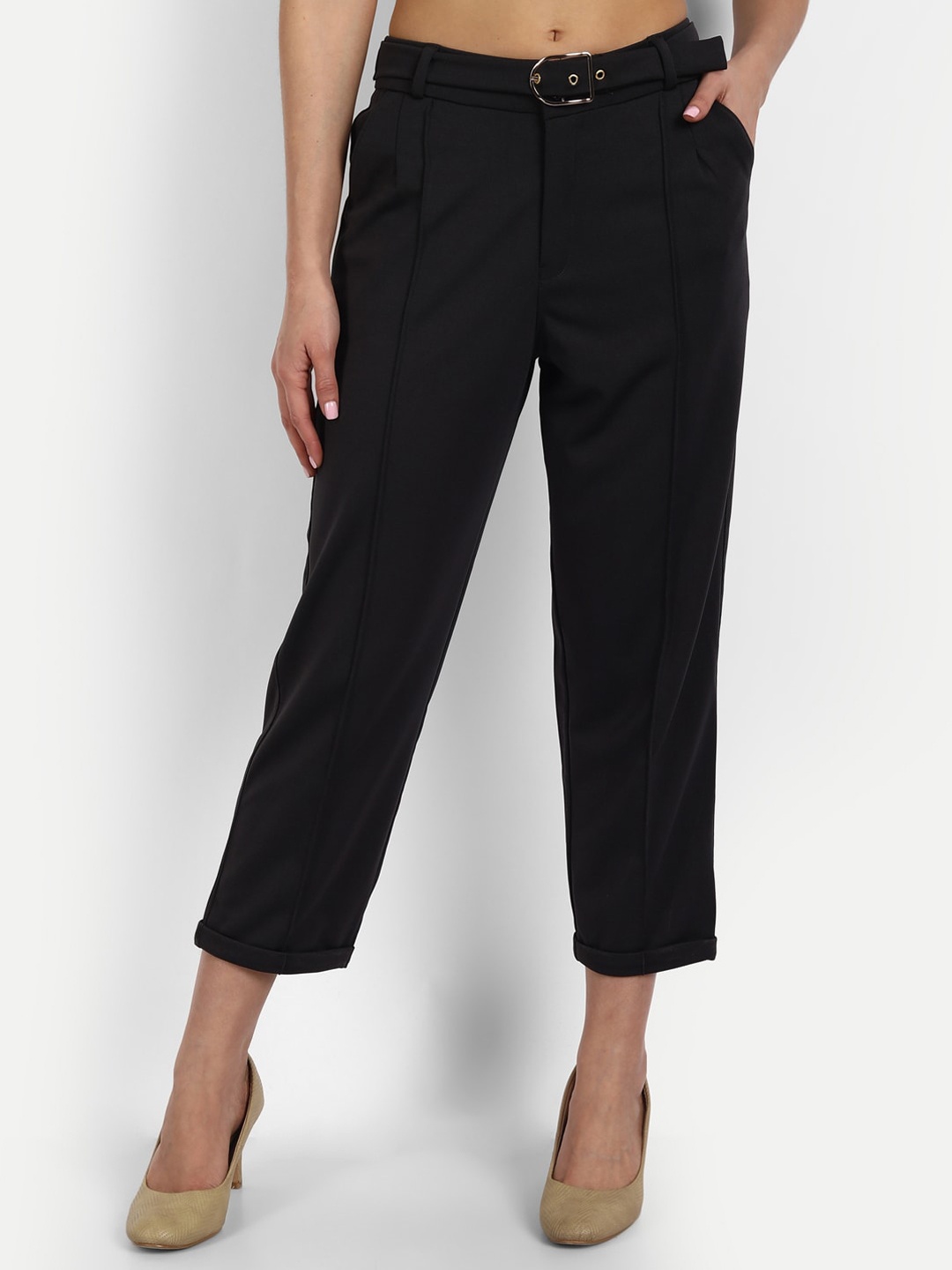 BROADSTAR Women Relaxed Straight Leg Straight Fit High-Rise Easy Wash Pleated Trousers, Grey
BROADSTAR Women Relaxed Straight Leg Straight Fit High-Rise Easy Wash Pleated Trousers, Grey