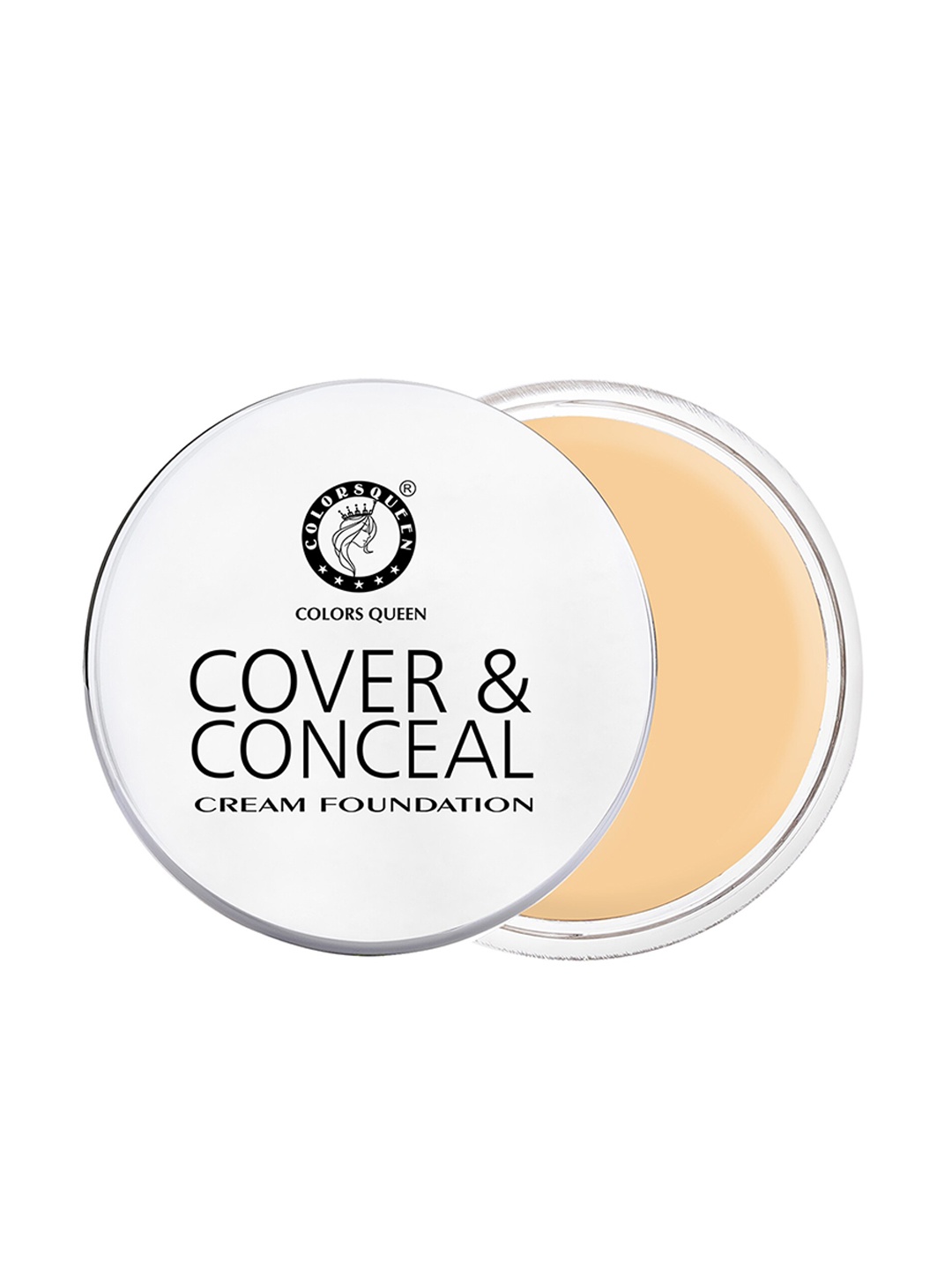 Colors Queen Cover & Conceal Cream Matte Longwearing Foundation & Concealer 10g - Shade 02, Beige
Colors Queen Cover & Conceal Cream Matte Longwearing Foundation & Concealer 10g - Shade 02, Beige