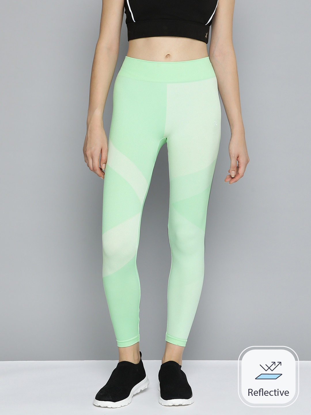 HRX by Hrithik Roshan Spray Rapid Dry Antimicrobial Seamless Training or Gym Tights, Green
HRX by Hrithik Roshan Spray Rapid Dry Antimicrobial Seamless Training or Gym Tights, Green