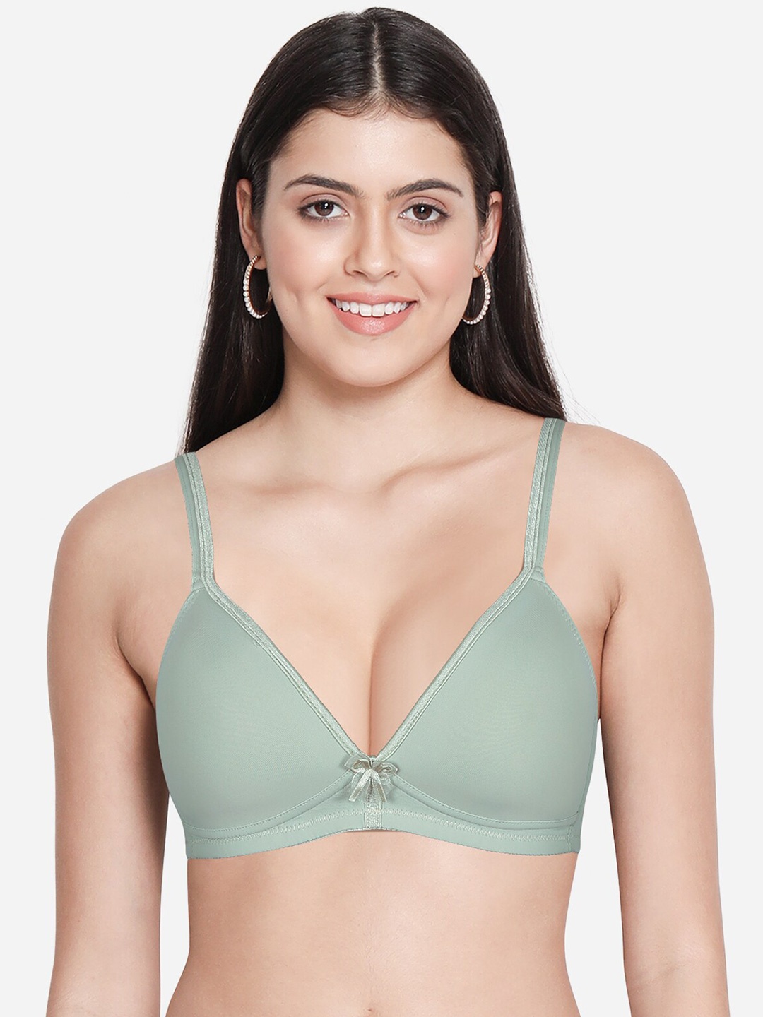 shyaway All Day Comfort Full Coverage Lightly Padded Seamless T-shirt Bra, Green
shyaway All Day Comfort Full Coverage Lightly Padded Seamless T-shirt Bra, Green