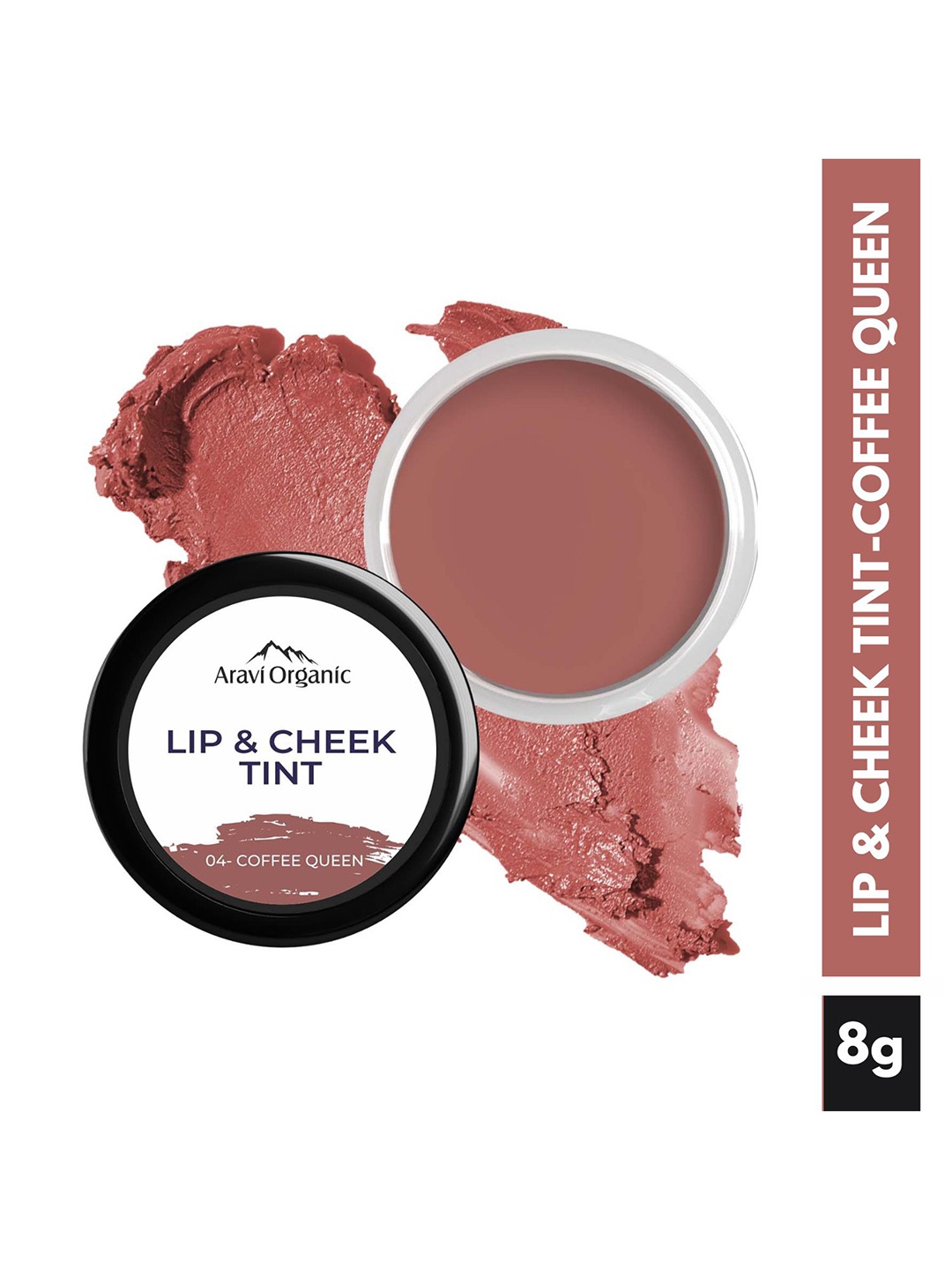 Aravi Organic Nourishing & Hydrating Lip & Cheek Tint with Vitamin E 8 g - Coffee Queen, Brown
Aravi Organic Nourishing & Hydrating Lip & Cheek Tint with Vitamin E 8 g - Coffee Queen, Brown