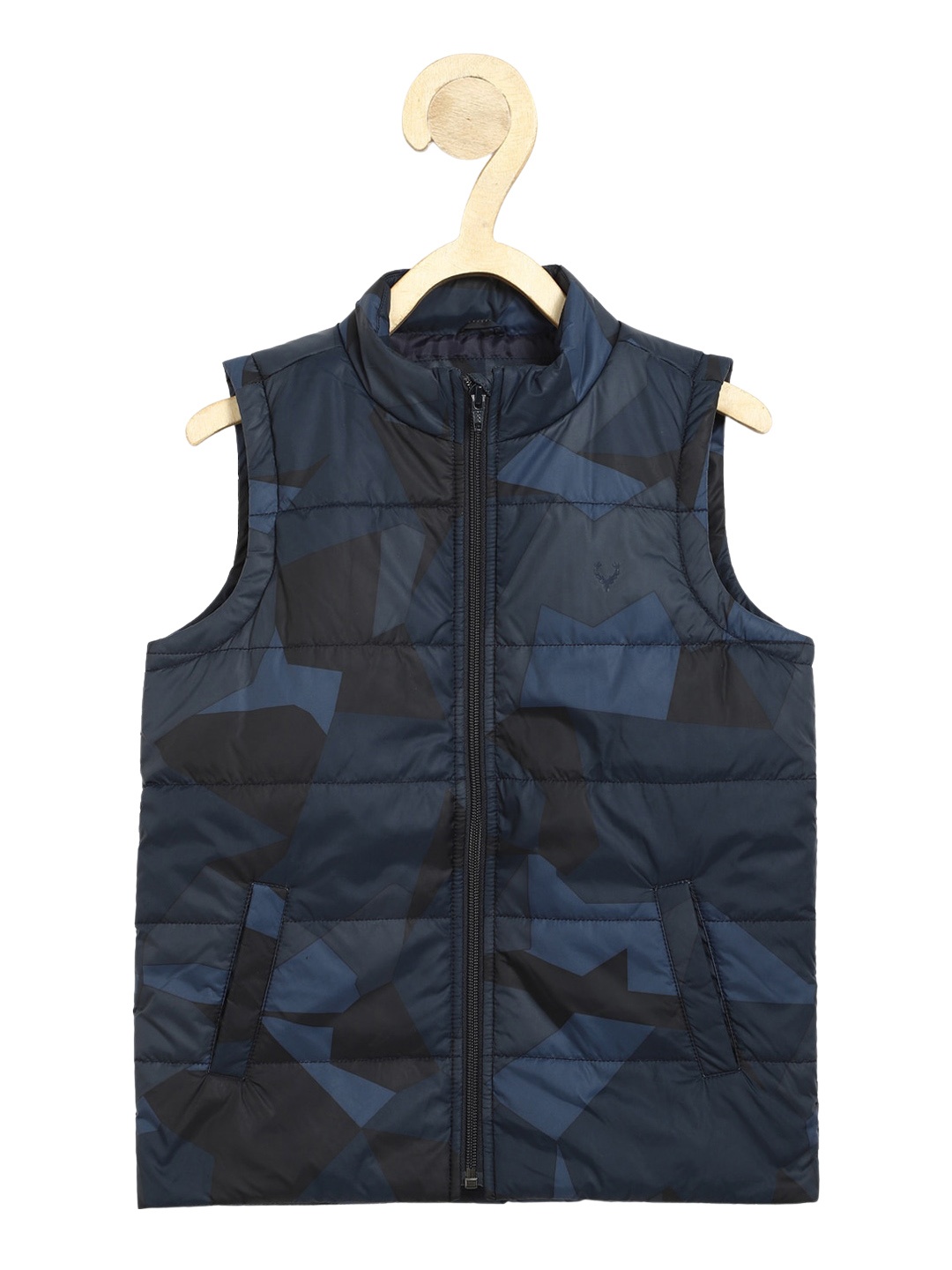 Allen Solly Junior Boys Camouflage Checked Crop Padded Jacket with Patchwork, Navy blue
Allen Solly Junior Boys Camouflage Checked Crop Padded Jacket with Patchwork, Navy blue