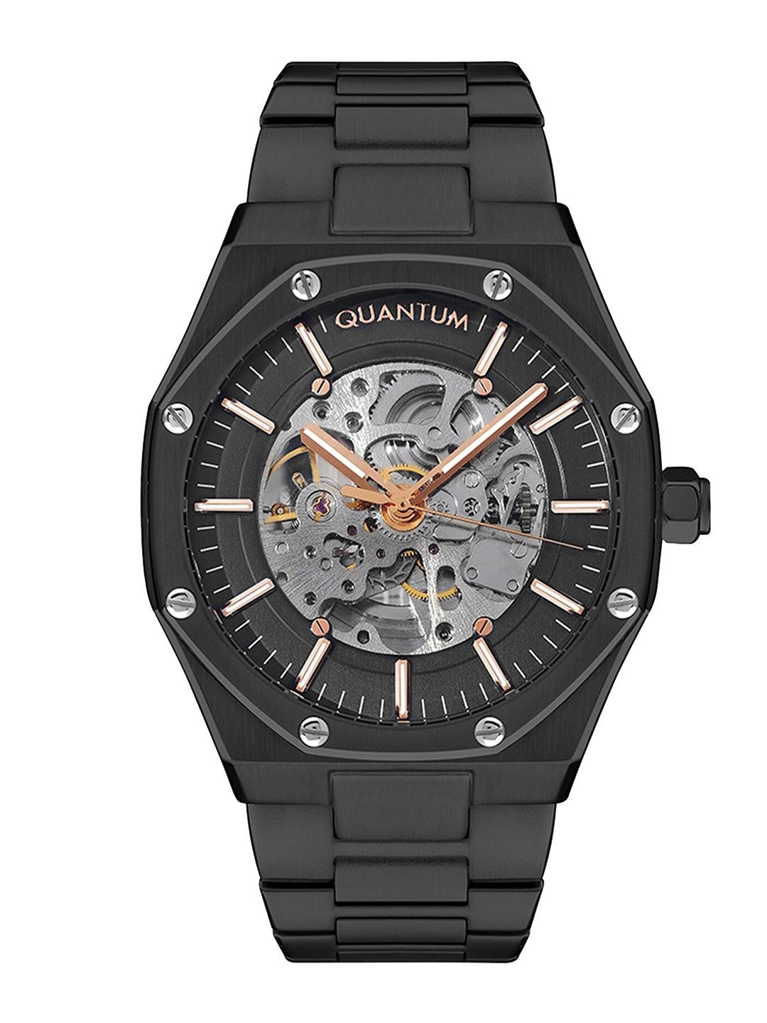 Quantum Stainless Steel Straps Digital Display Automatic Motion Powered Watch QMG998.650_A, Black
Quantum Stainless Steel Straps Digital Display Automatic Motion Powered Watch QMG998.650_A, Black