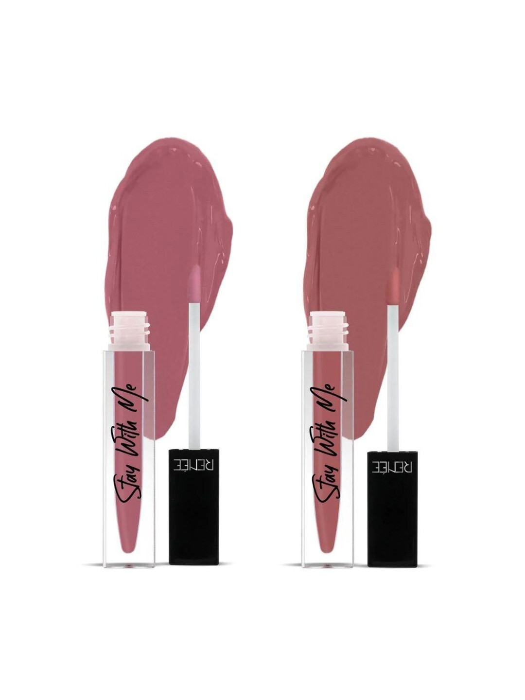 Renee Set of 2 Stay With Me Matte Lipsticks 5ml Each - Awe For Mauve & Desire For Brown
Renee Set of 2 Stay With Me Matte Lipsticks 5ml Each - Awe For Mauve & Desire For Brown