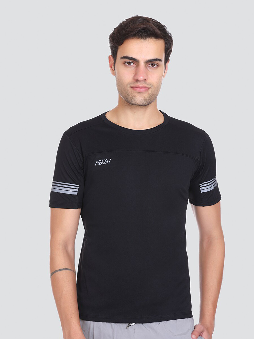AGON Round Neck Dri-FIT Sports T-shirt, Black
AGON Round Neck Dri-FIT Sports T-shirt, Black