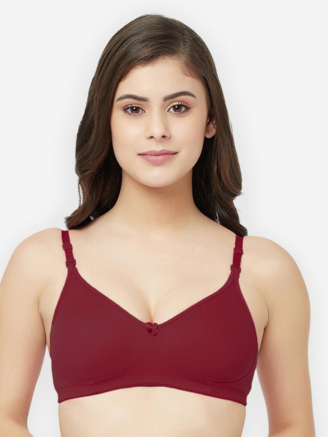 GROVERSONS Paris Beauty Non-Wired Non-Padded All Day Comfort Seamless Everyday Bra, Maroon
GROVERSONS Paris Beauty Non-Wired Non-Padded All Day Comfort Seamless Everyday Bra, Maroon