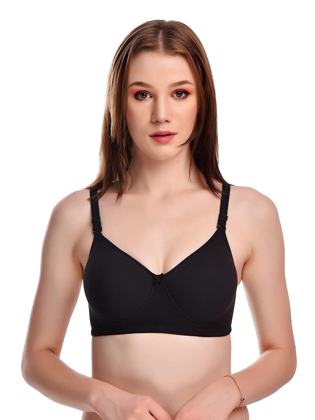 SMARTERKIDS Heavily Padded Non Wired All Day Comfort Full Coverage T-shirt Bra, Black
SMARTERKIDS Heavily Padded Non Wired All Day Comfort Full Coverage T-shirt Bra, Black