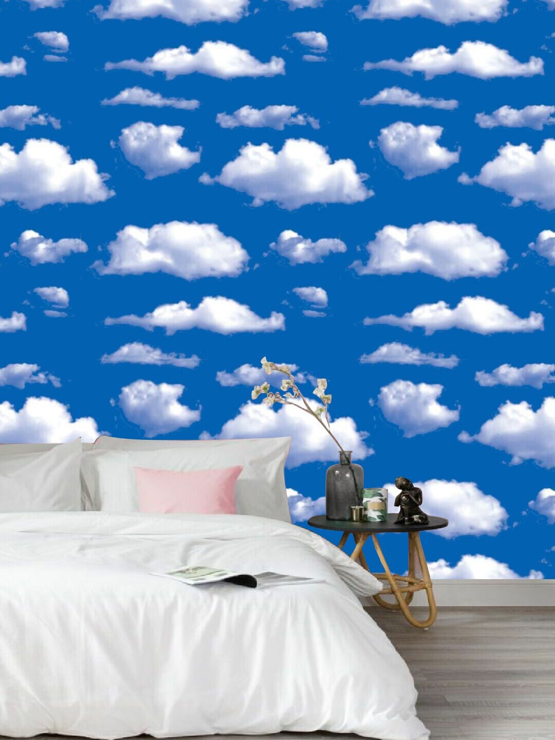 Jaamso Royals Blue Sky & Cloud Print Self-adhesive & Waterproof Peel & Stick Wall Sticker
Jaamso Royals Blue Sky & Cloud Print Self-adhesive & Waterproof Peel & Stick Wall Sticker
