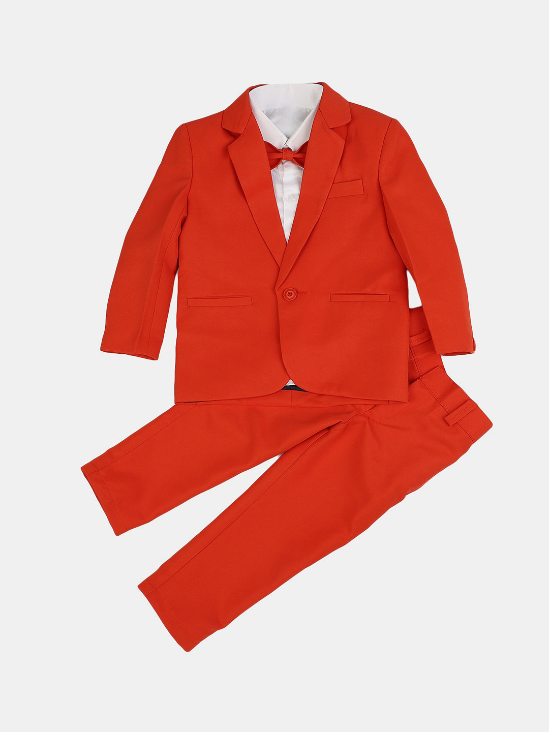 V-Mart Infants Notched Lapel Single-Breasted Three-Piece Party Suit, Red
V-Mart Infants Notched Lapel Single-Breasted Three-Piece Party Suit, Red