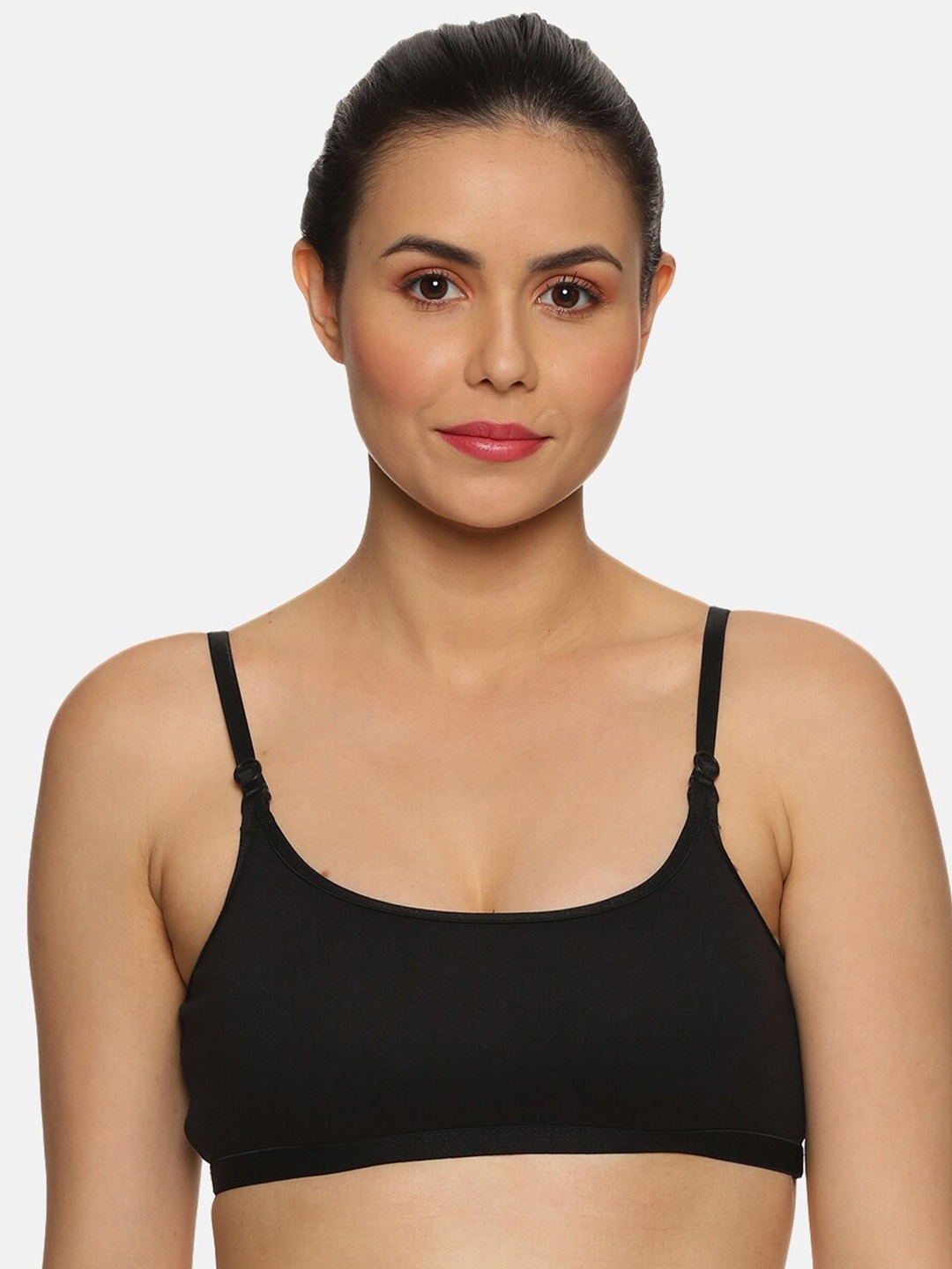 NOT YET by us Pack Of 2 Non-Wired Medium Coverage Cotton Workout Bra With All Day Comfort, Black
NOT YET by us Pack Of 2 Non-Wired Medium Coverage Cotton Workout Bra With All Day Comfort, Black