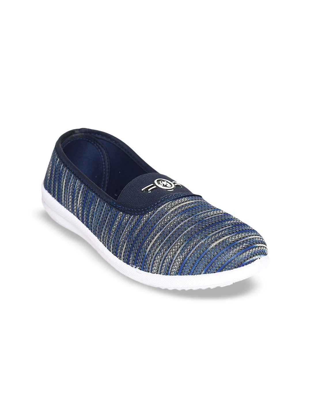 Ajanta Women Textured Lightweight Memory Foam Insole Mesh Basics Slip-On Sneakers, Blue
Ajanta Women Textured Lightweight Memory Foam Insole Mesh Basics Slip-On Sneakers, Blue
