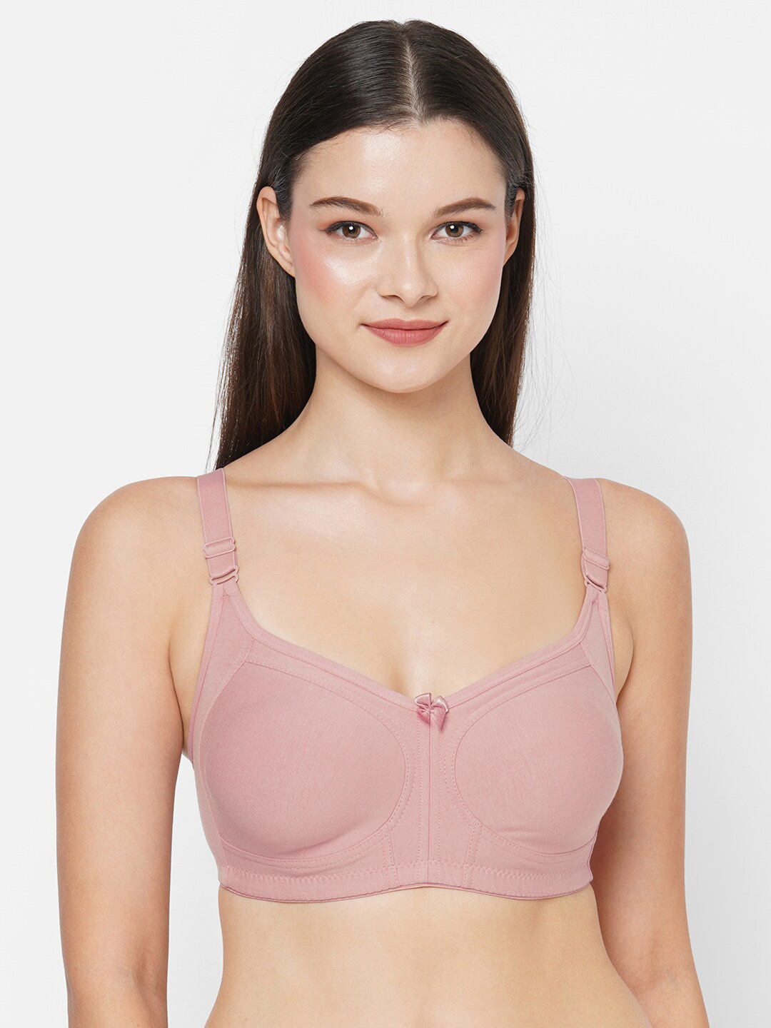 Planetinner Full Coverage Non Padded Rapid-Dry Cotton T-shirt Bra With All Day Comfort, Pink
Planetinner Full Coverage Non Padded Rapid-Dry Cotton T-shirt Bra With All Day Comfort, Pink