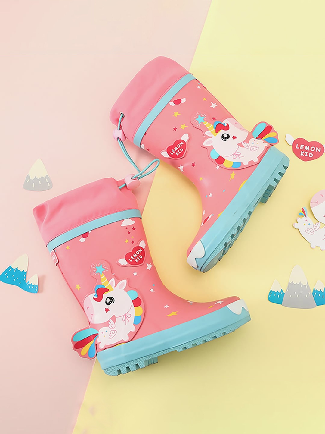 Little Surprise Box LLP Kids Unicorn Printed Waterproof Non-Slip Lightweight Rain Gumboots, Pink
Little Surprise Box LLP Kids Unicorn Printed Waterproof Non-Slip Lightweight Rain Gumboots, Pink