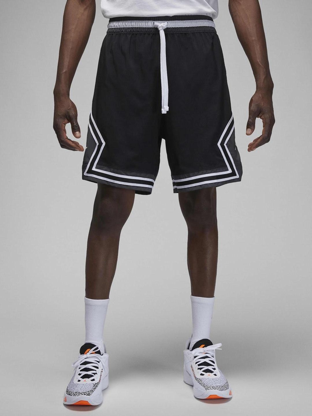 Nike Men Jordan Dri-FIT Sport Woven Diamond Shorts, Black