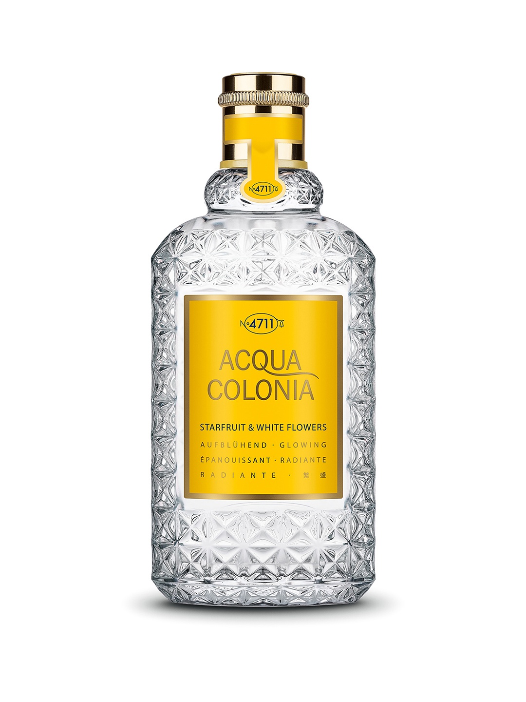 4711 Acqua Colonia Glowing Starfruit & White Flower Eau De Cologne - 170 ml, Transparent
4711 Acqua Colonia Glowing Starfruit & White Flower Eau De Cologne - 170 ml, Transparent
